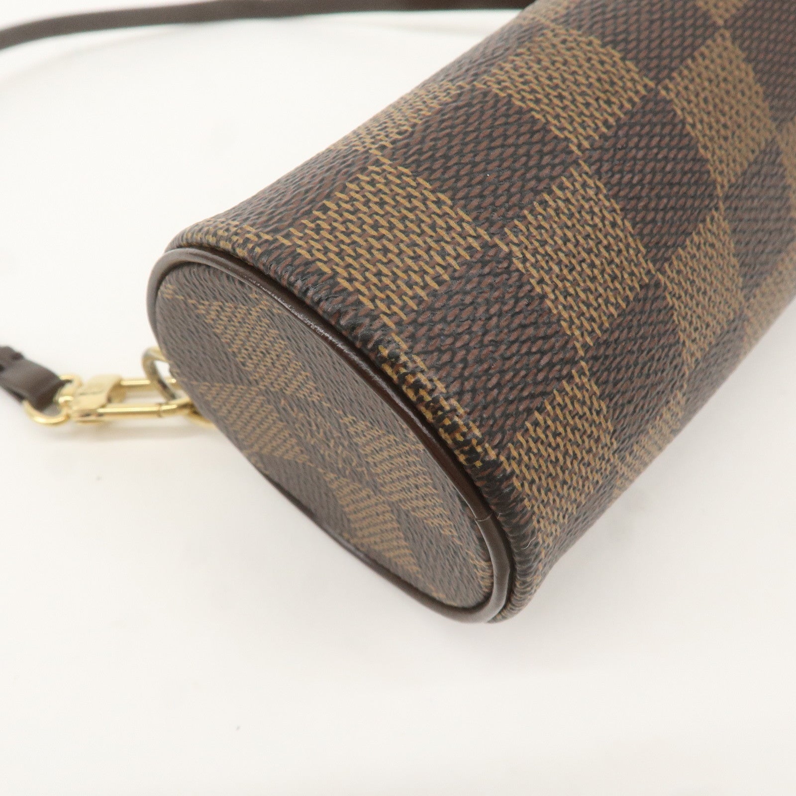 Louis Vuitton Damier Mini Pouch for Papillon Bag Brown