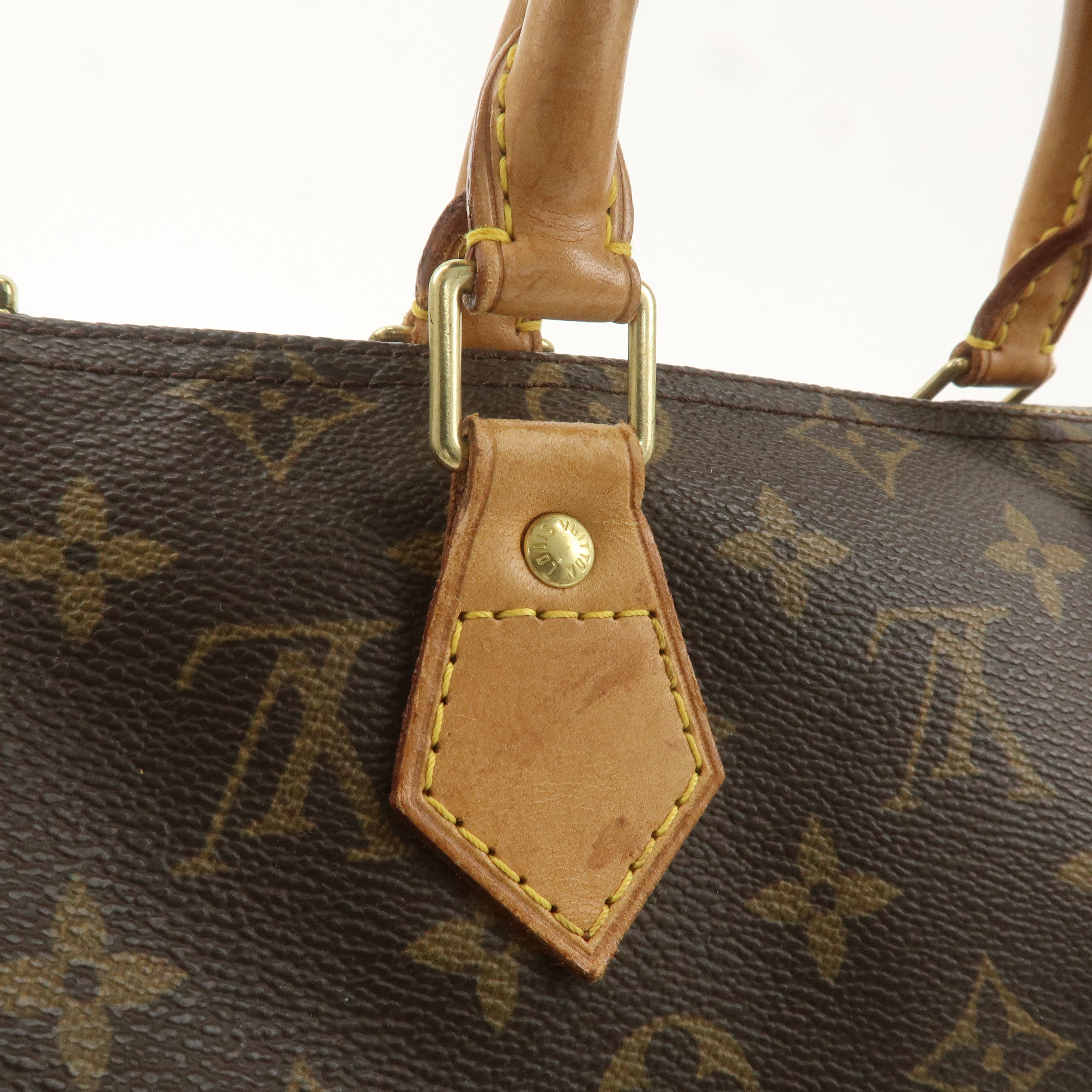 Louis Vuitton Monogram Speedy 25 Hand Bag Boston Bag M41528