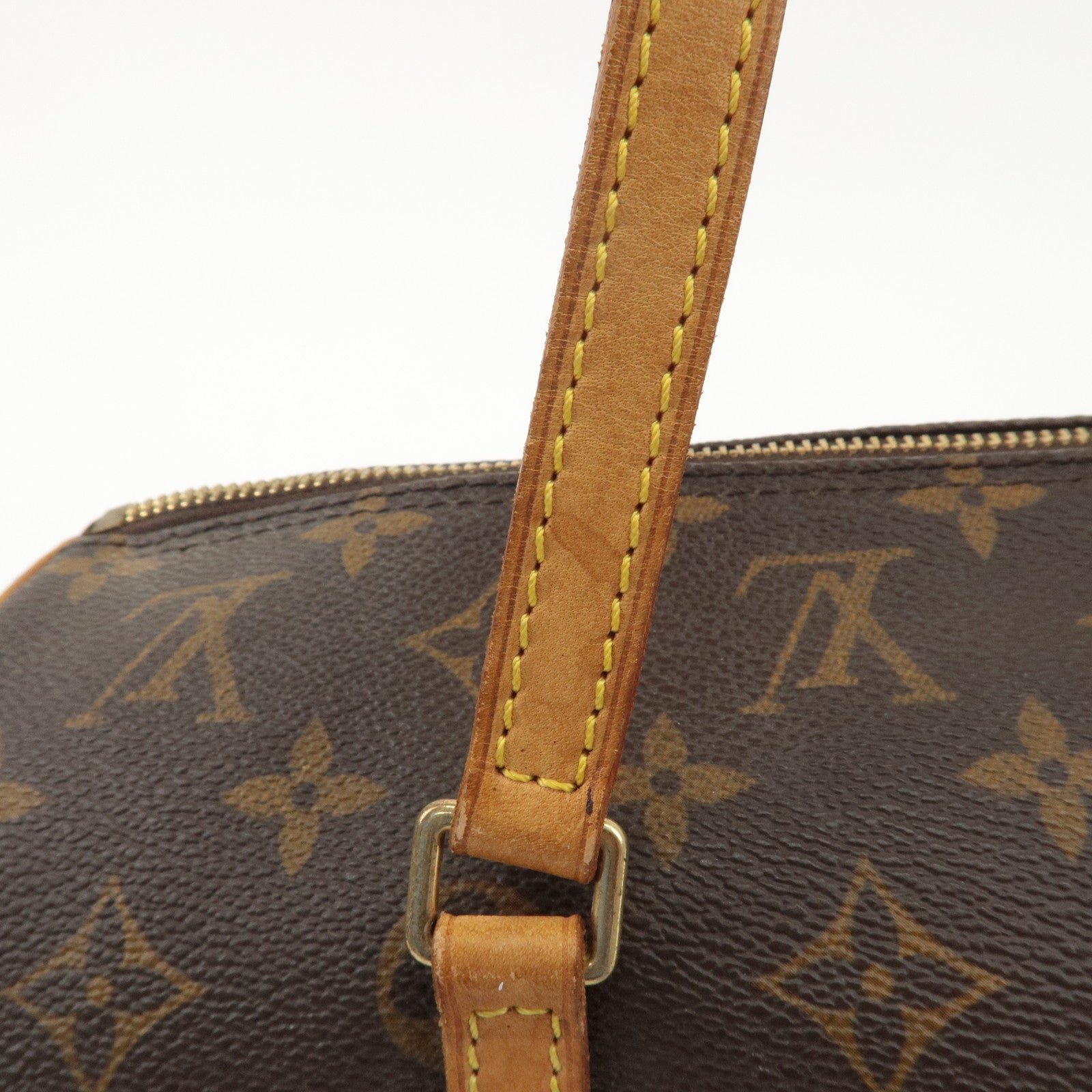 Louis Vuitton Monogram Papillon 30 Hand Bag New Style Brown M51385