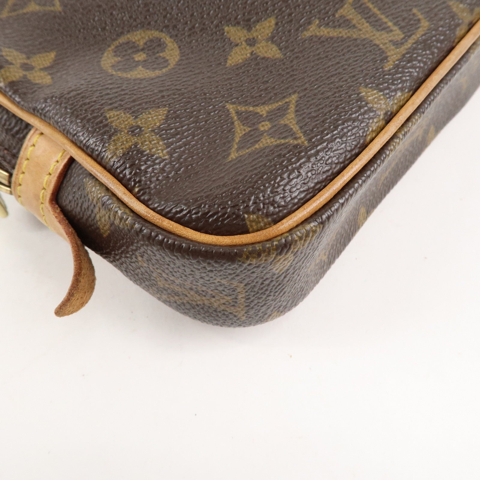 Louis Vuitton Monogram Pochette Marly Bandouliere Brown M51828