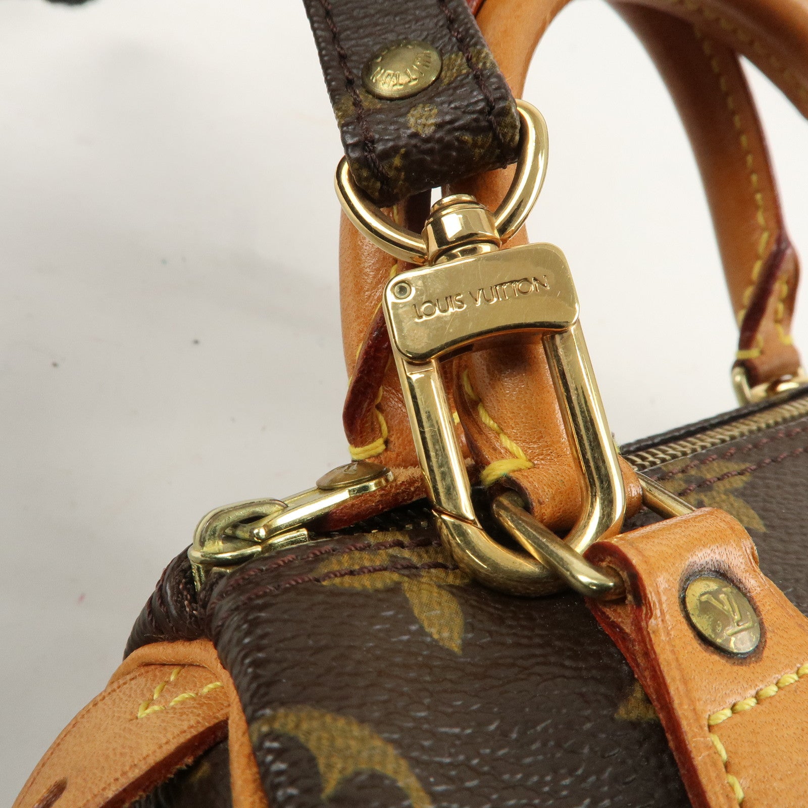 Louis Vuitton Monogram Mini Speedy 
Shoulder Strap M41534/J75010