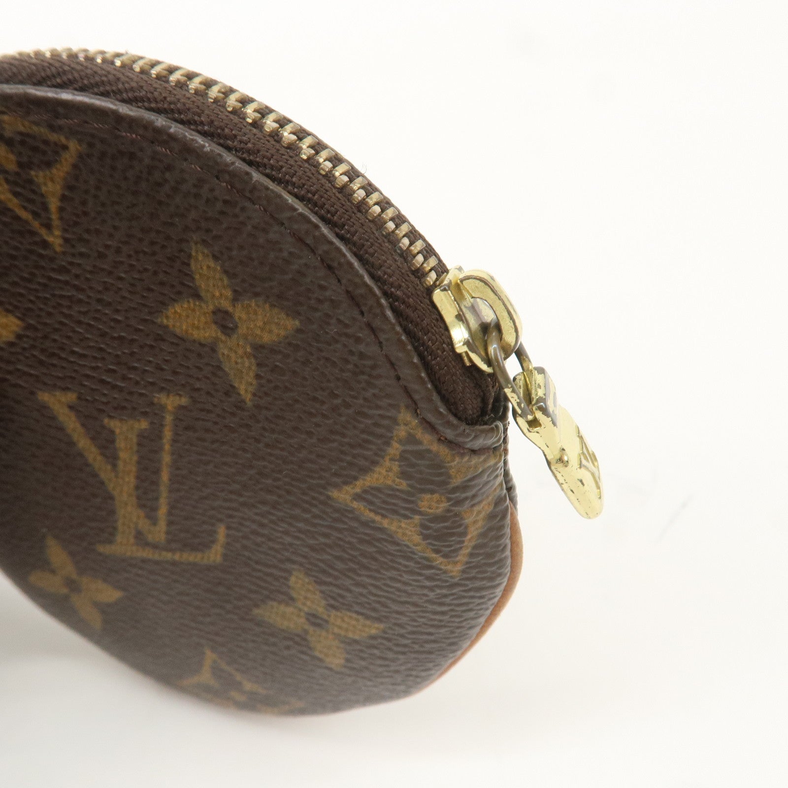 Louis Vuitton Monogram Porte Monnaie Rond Coin Case M61926