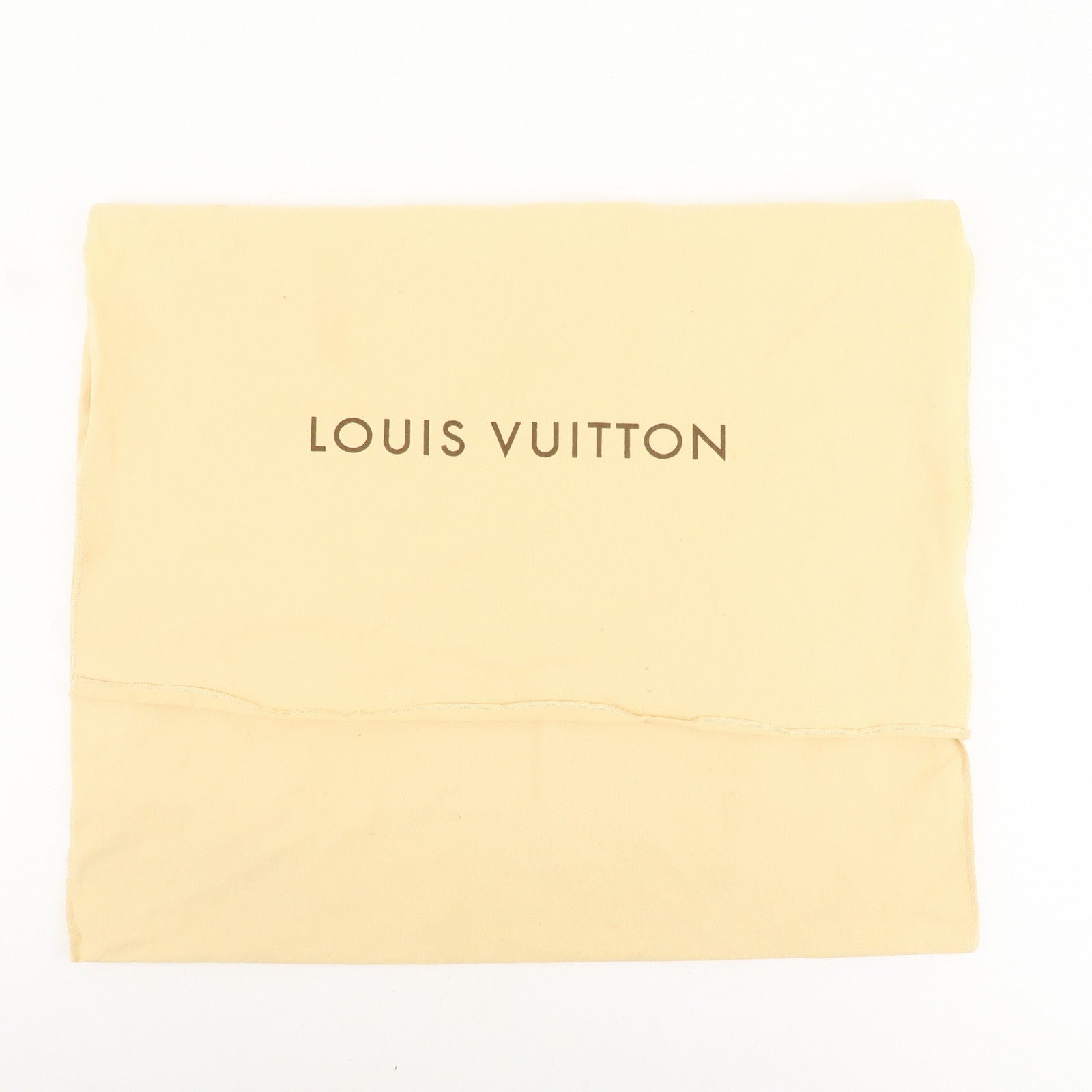 Louis Vuitton Set of 10 Storage Bag Dust Bag Flap Type Beige