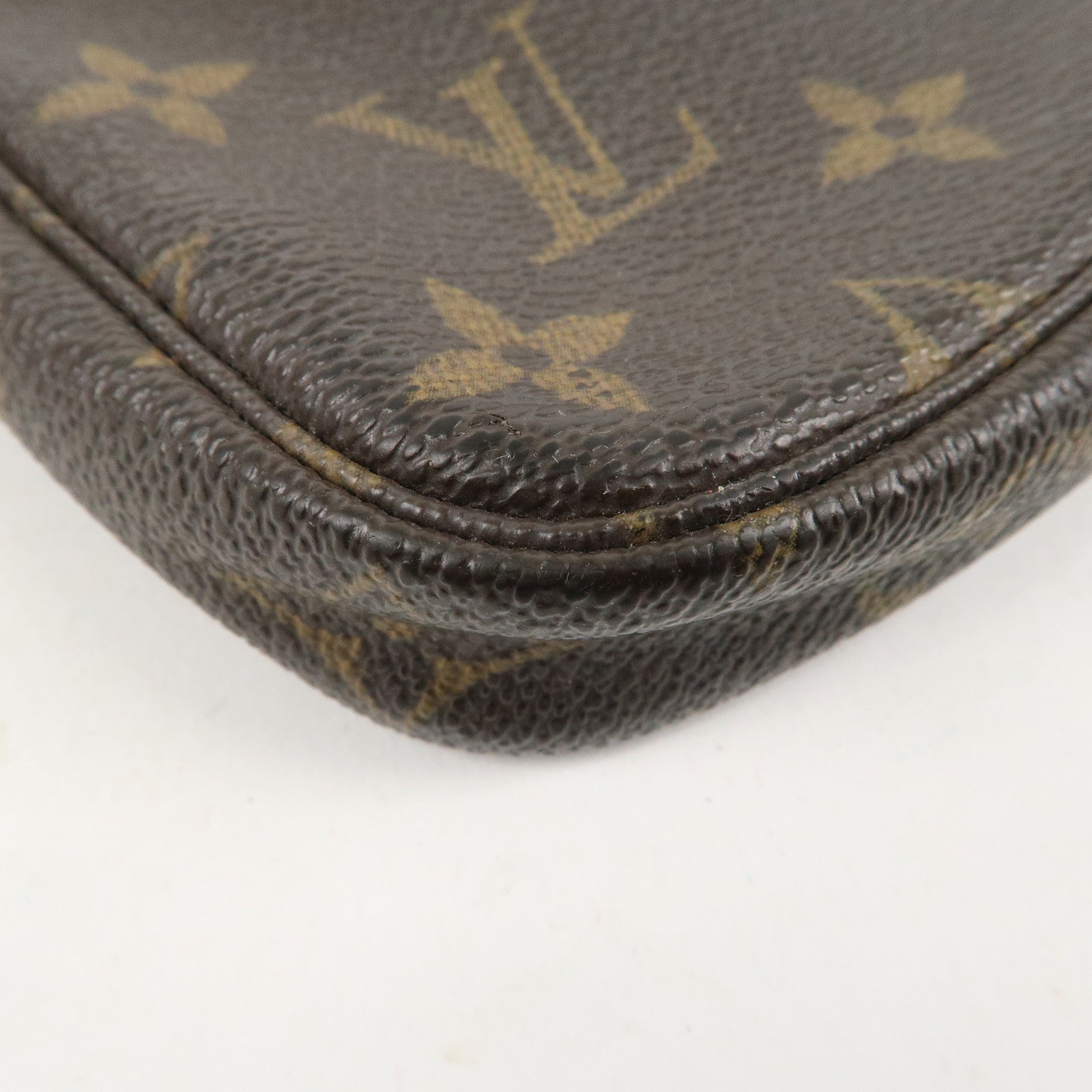 Louis Vuitton Monogram Mini Pochette Accessoires Brown M58009