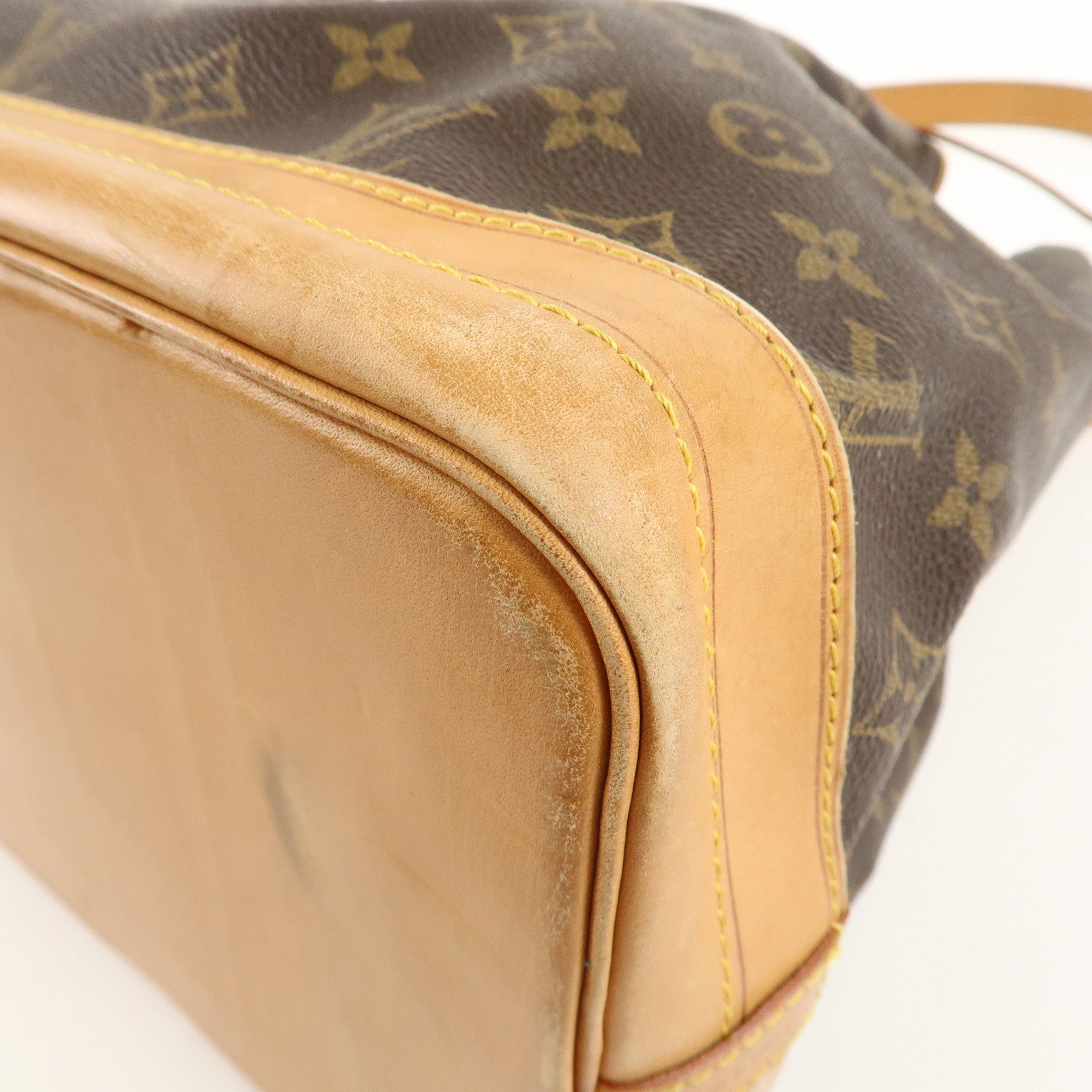 Louis Vuitton Monogram Noe Shoulder Bag Hand Bag Brown M42224