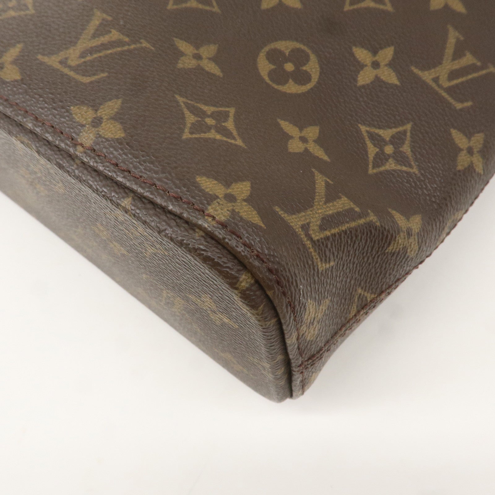 Louis Vuitton Monogram Luco Tote Bag Brown M51155