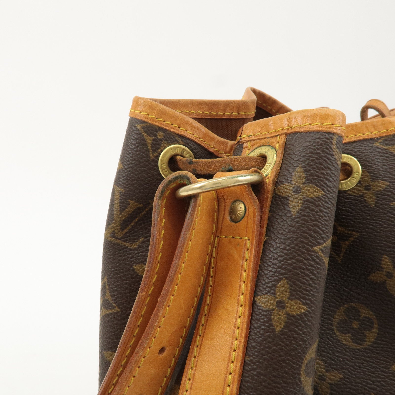 Louis Vuitton Monogram Noe Shoulder Bag Hand Bag Brown M42224