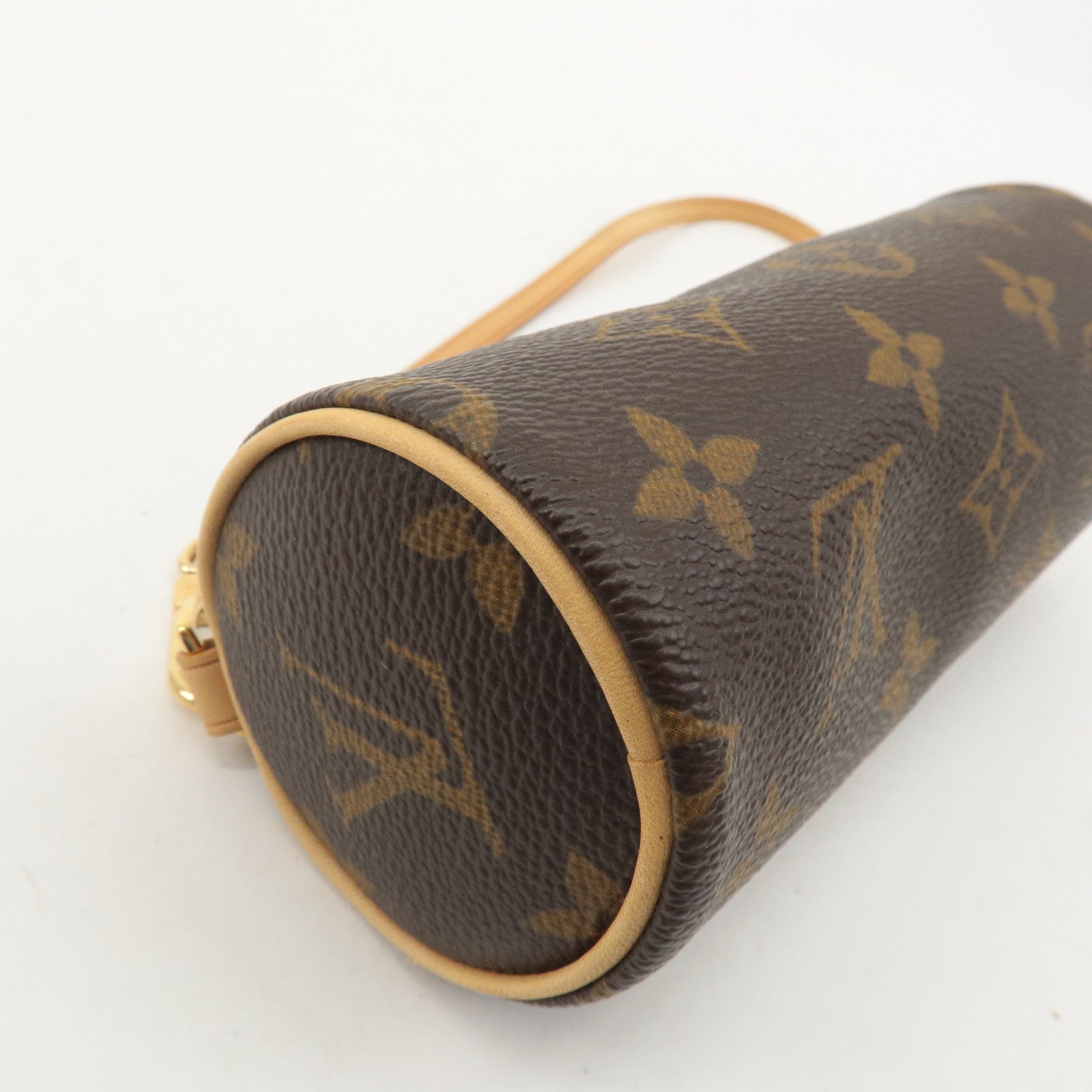 Louis Vuitton Monogram Mini Pouch for Papillon Bag New Style Brown