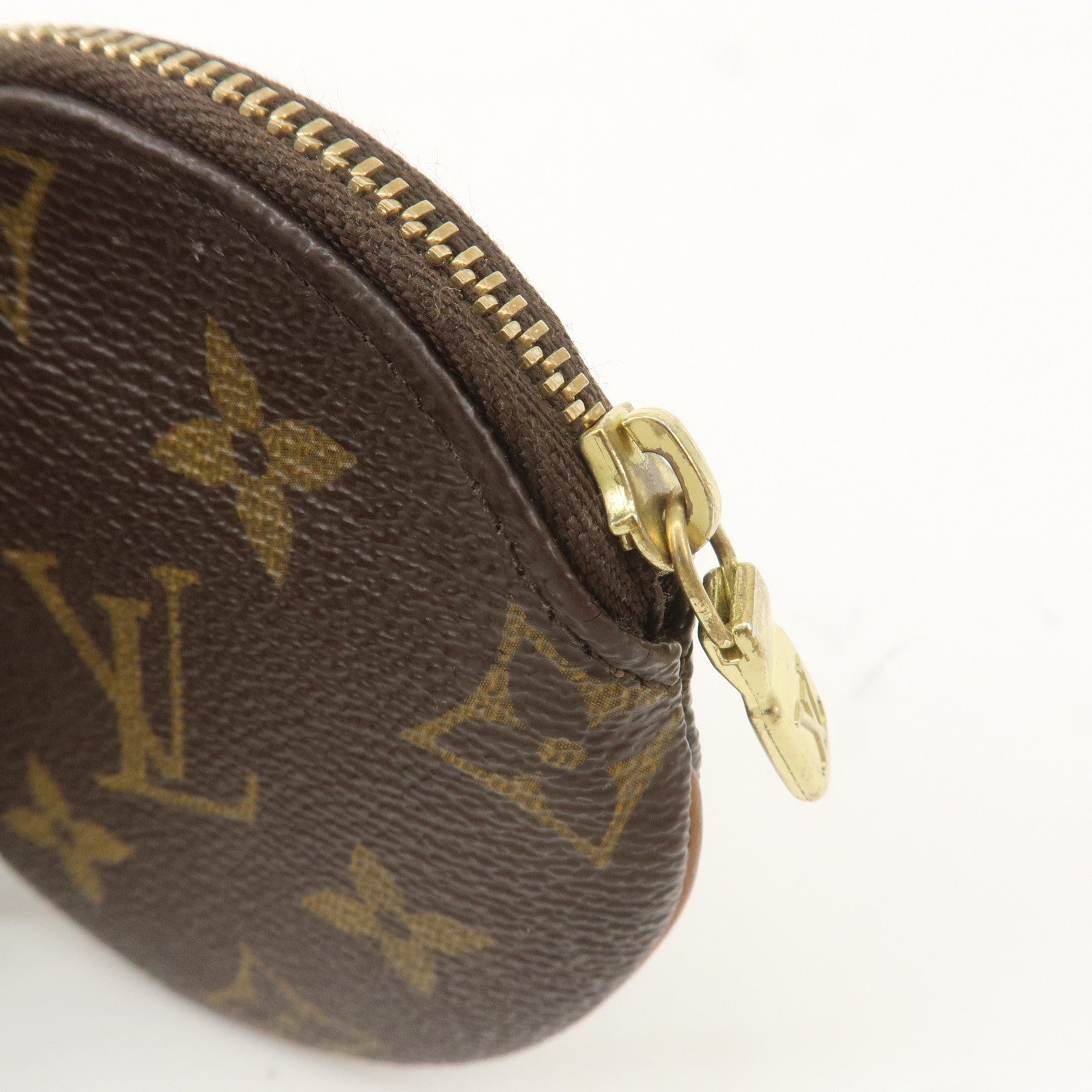 Louis Vuitton Monogram Porte Monnaie Rond Coin Case M61926