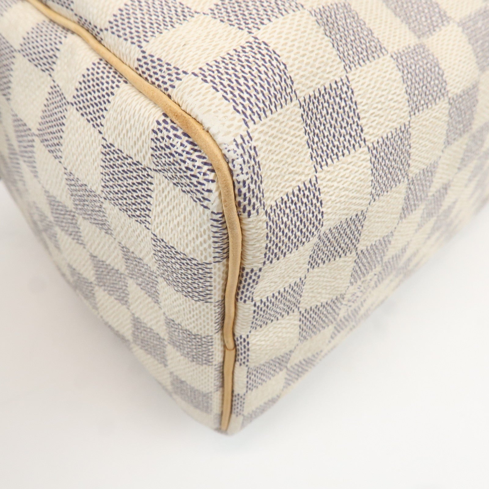 Louis Vuitton Damier Azur Speedy 25 Boston Hand Bag N41534