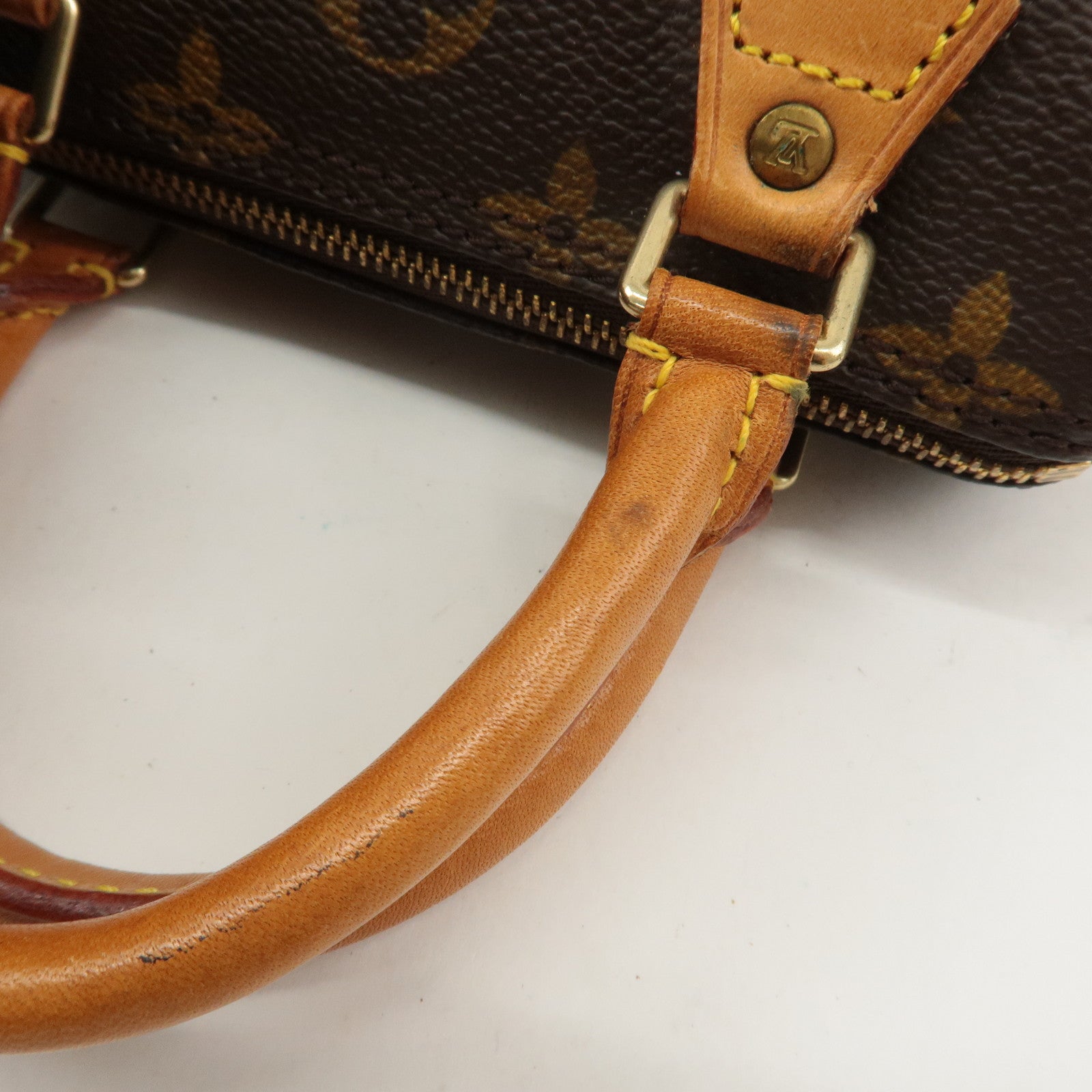 Louis Vuitton Monogram Mini Speedy 
Strap M41534 J00145