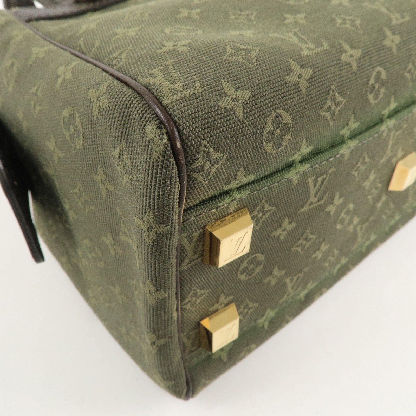 Louis Vuitton Monogram Mini Josephine PM Hand Bag Khaki M92415