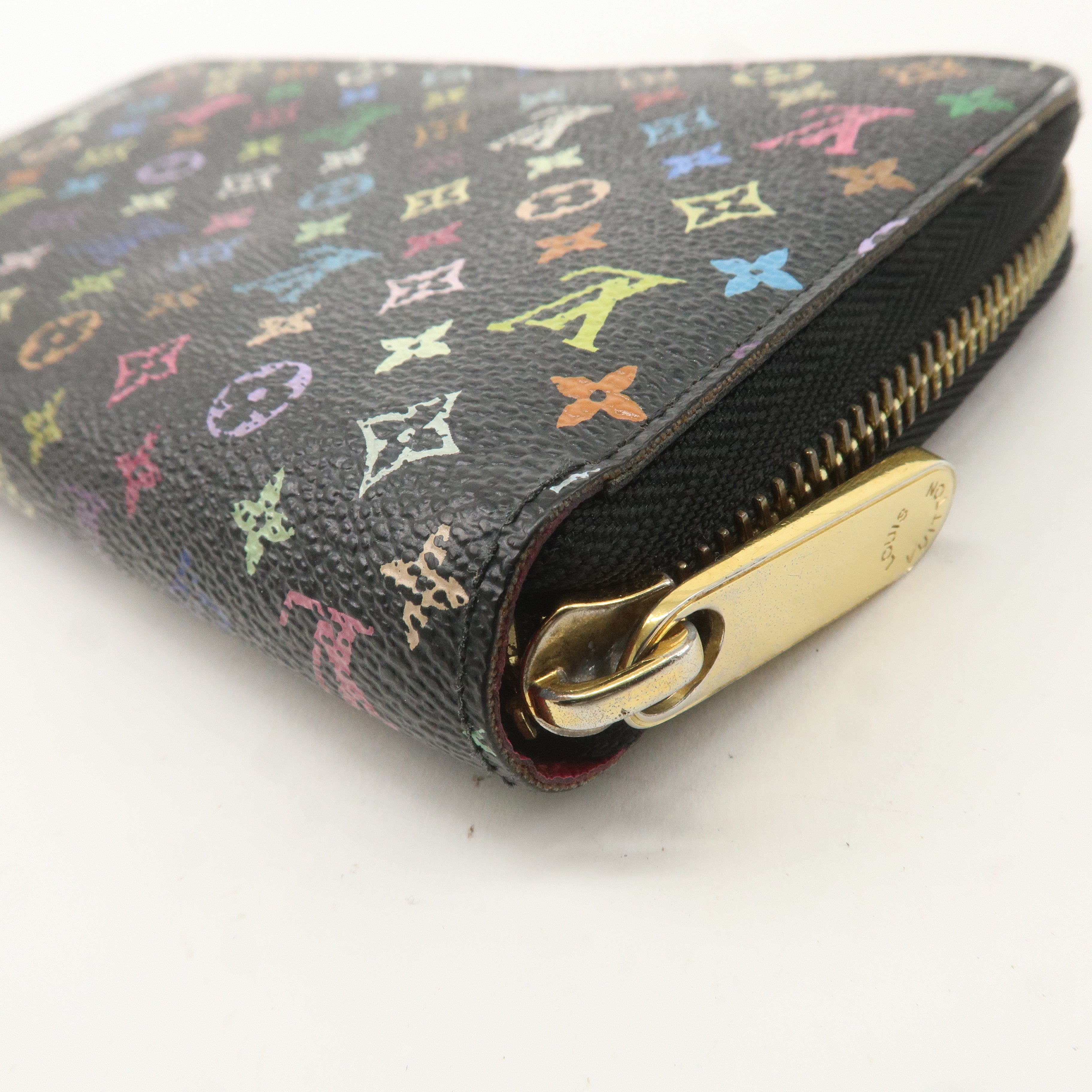 Louis Vuitton Monogram Multi Color Zippy Wallet Long Wallet M60243