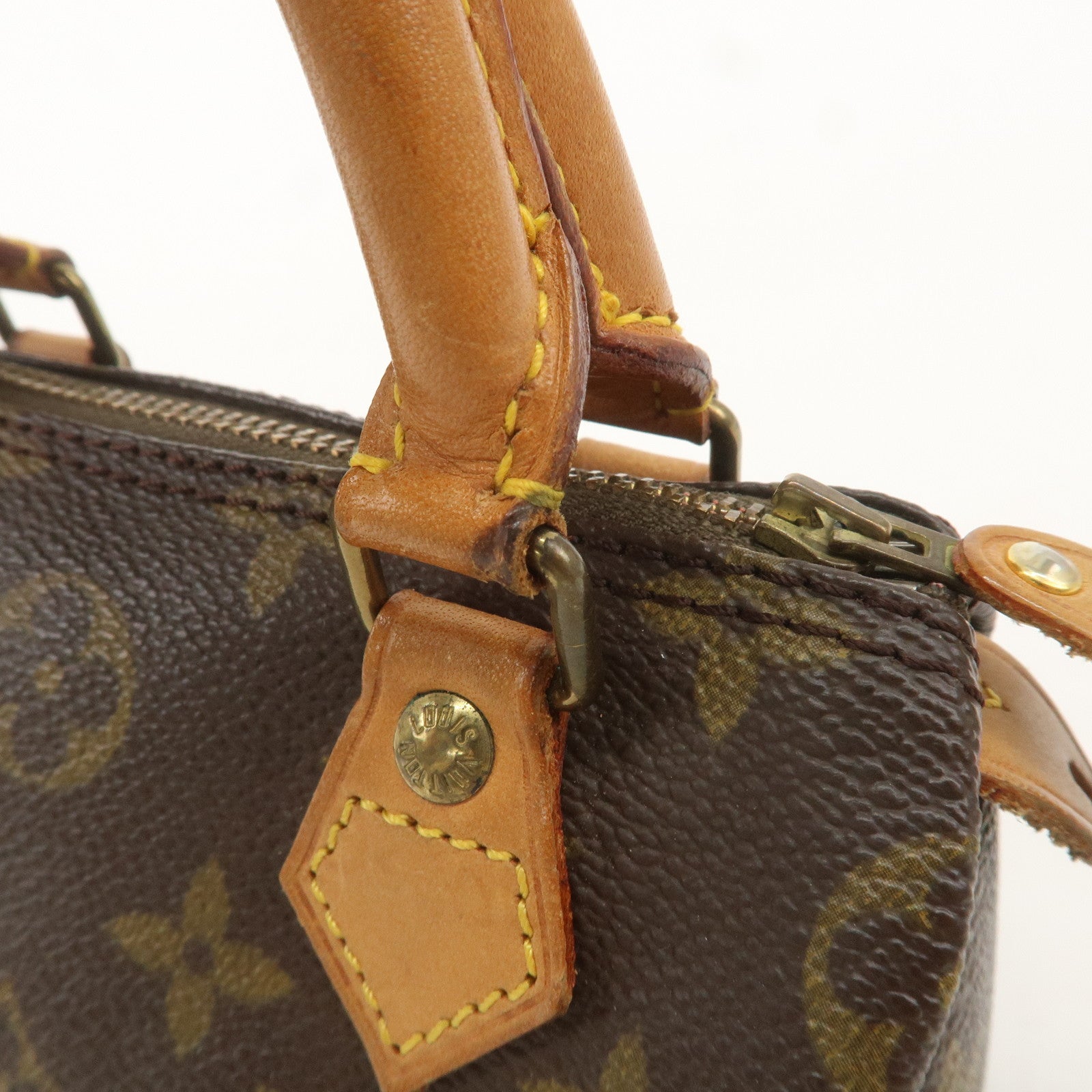 Louis Vuitton Monogram Mini Speedy 
Strap M41534 J75010