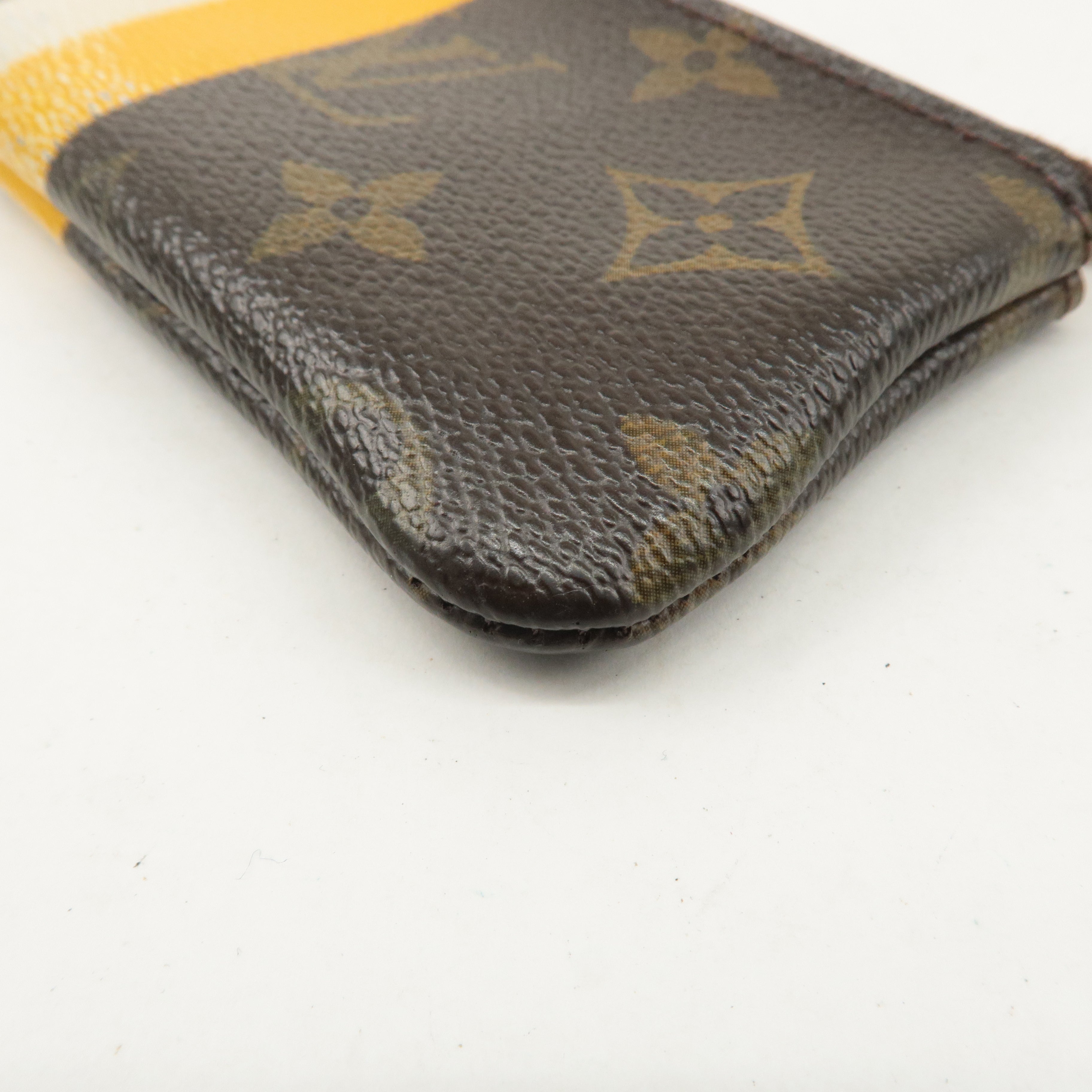 Louis Vuitton Monogram Groom Pochette Cles Coin Case M60033