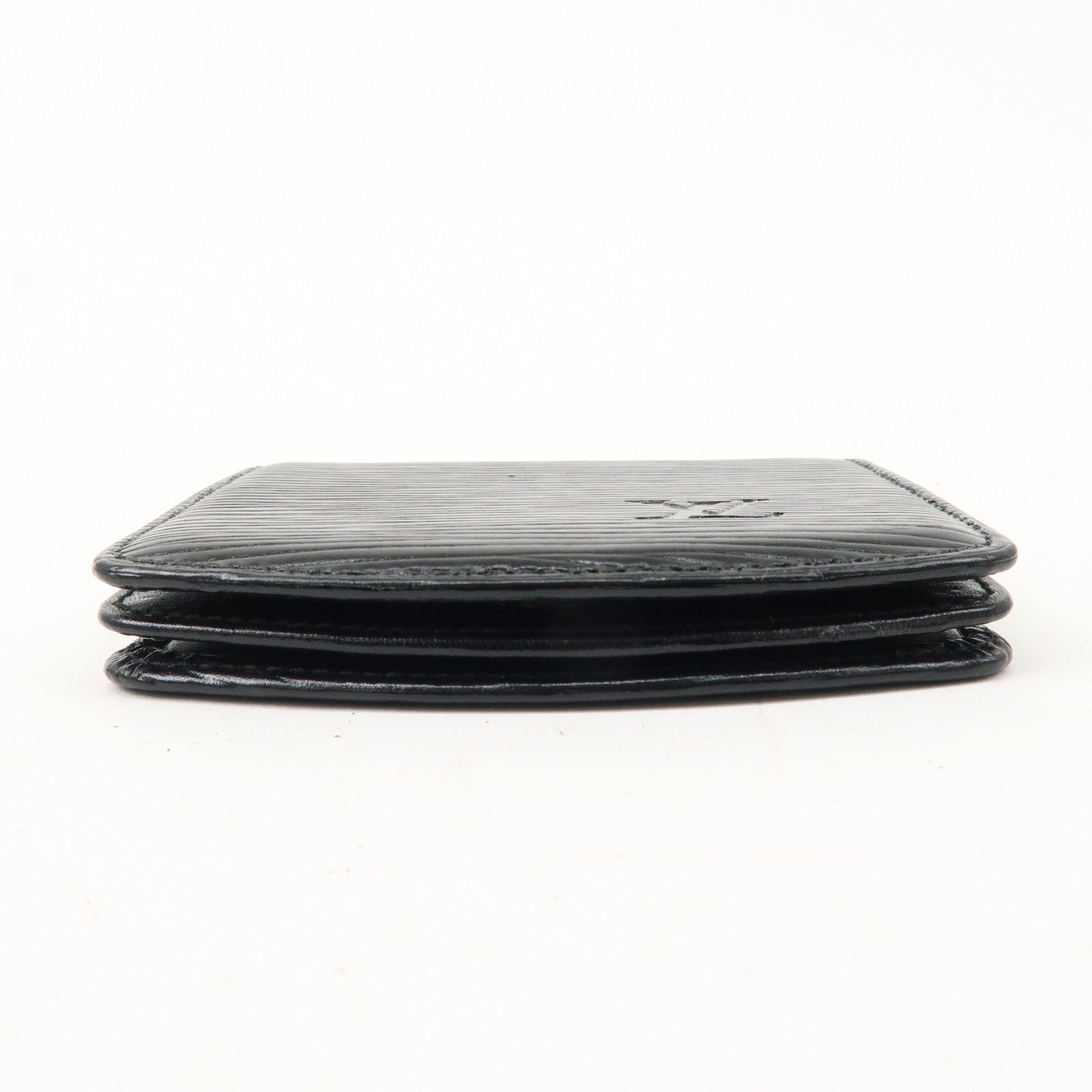 Louis Vuitton Epi Set of 2 Coin Case Blue Black M63415 M63702