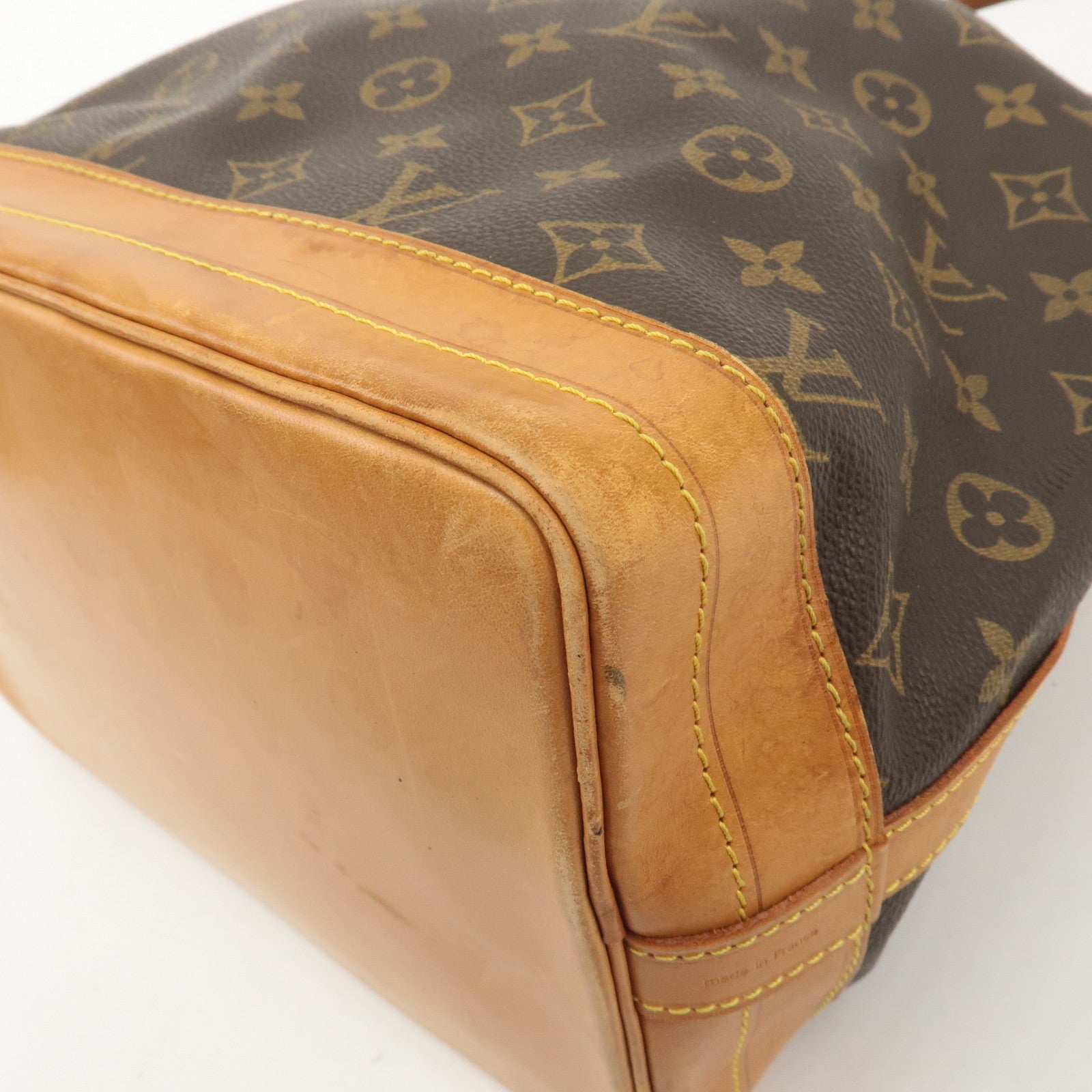 Louis Vuitton Monogram Noe Shoulder Bag Hand Bag Brown M42224