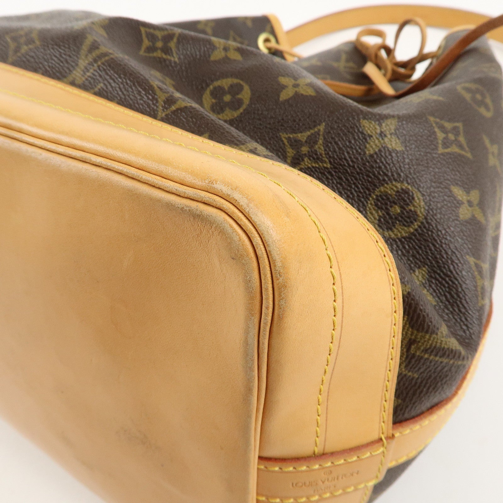 Louis Vuitton Monogram Noe Shoulder Bag Hand Bag Brown M42224