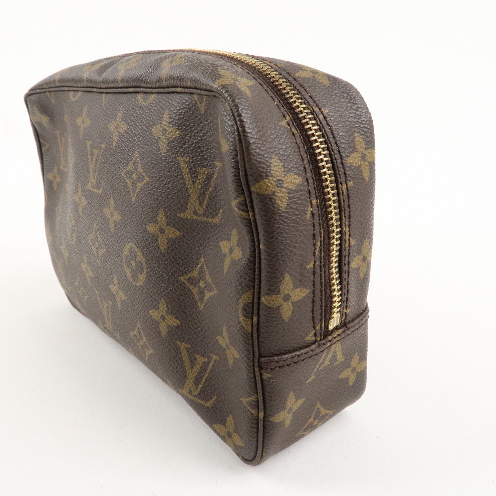 Louis Vuitton Monogram Trousse Toilette 23 Pouch Brown M47524