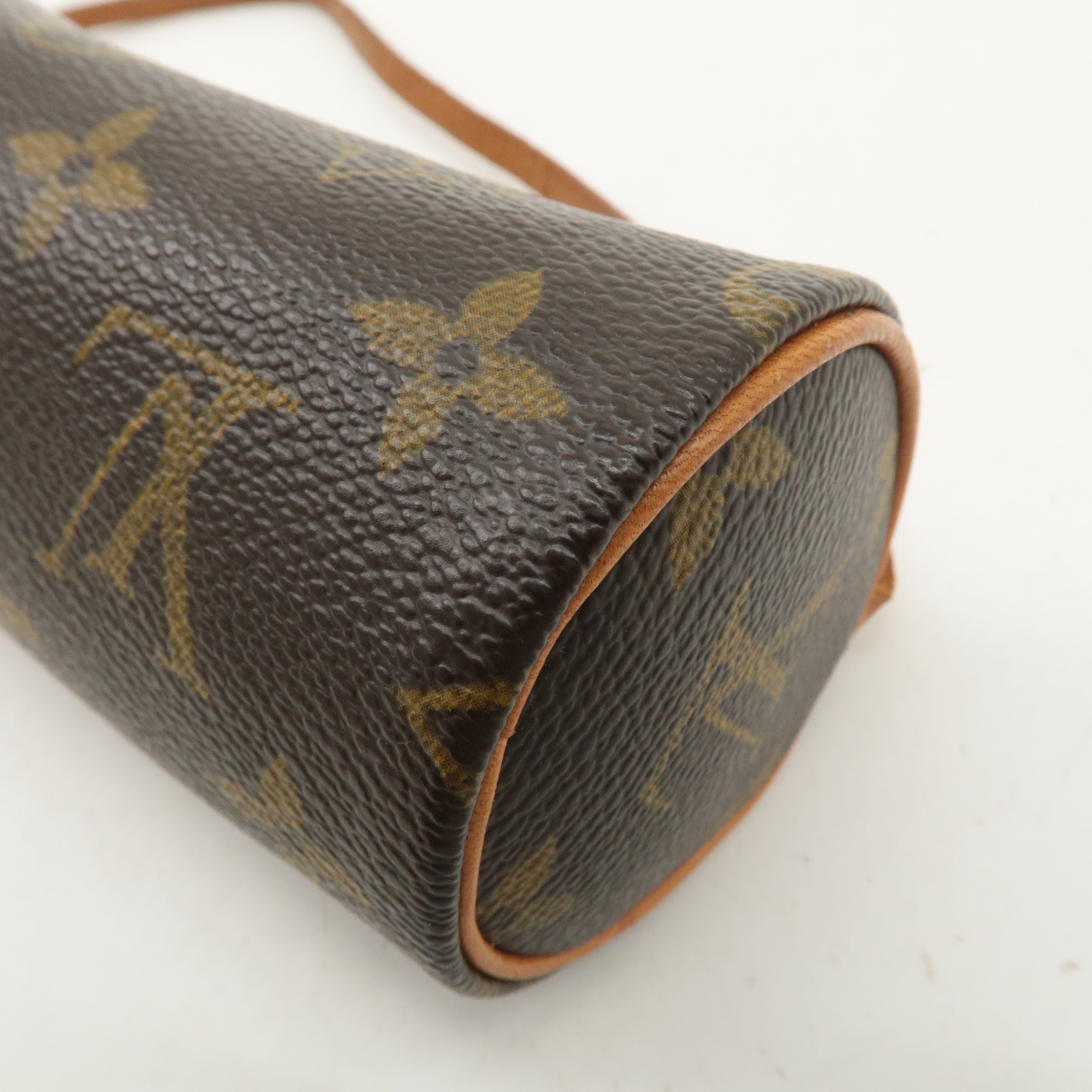 Louis Vuitton Monogram Mini Pouch for Papillon Bag Brown