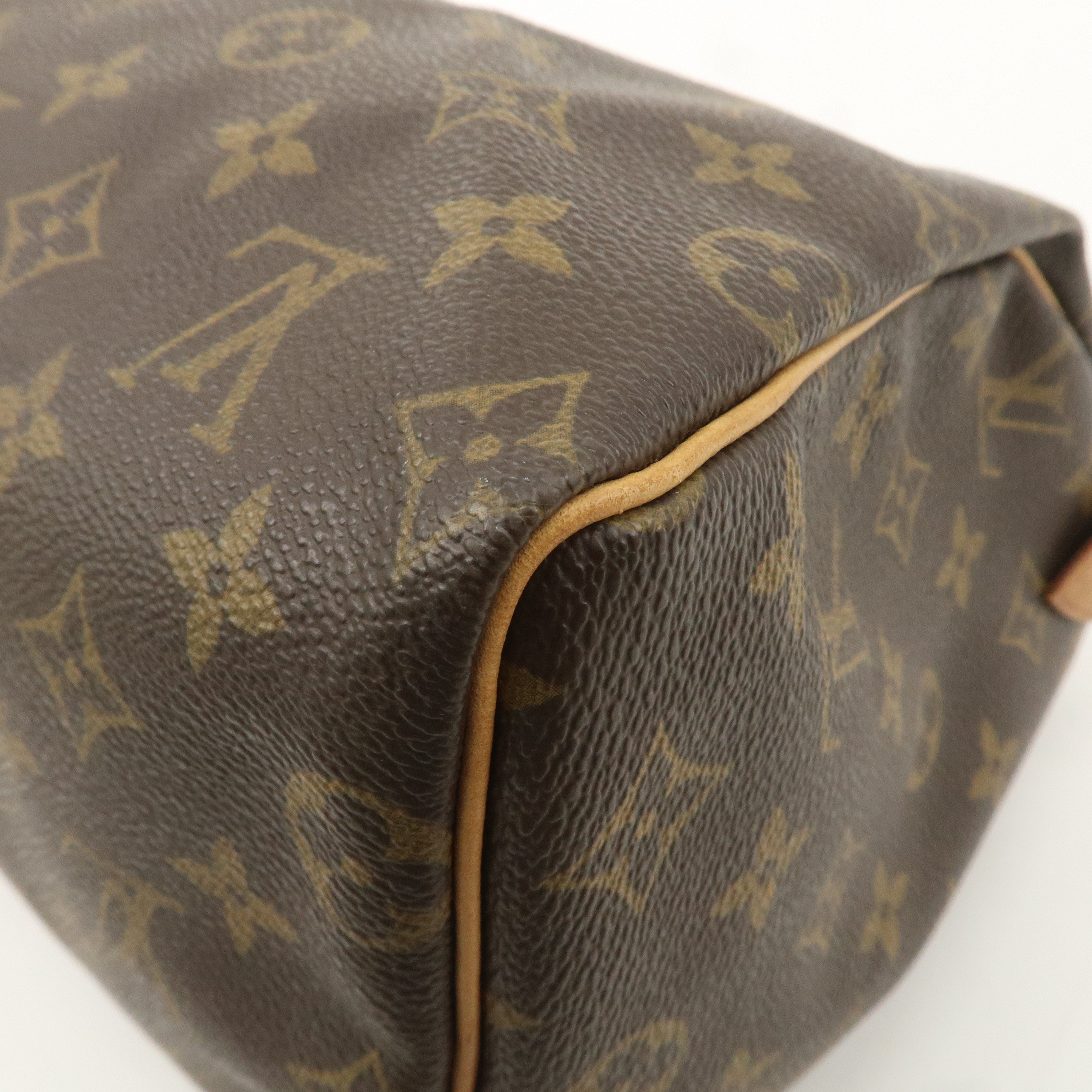 Louis Vuitton Monogram Speedy 25 Hand Bag Boston Bag M41528