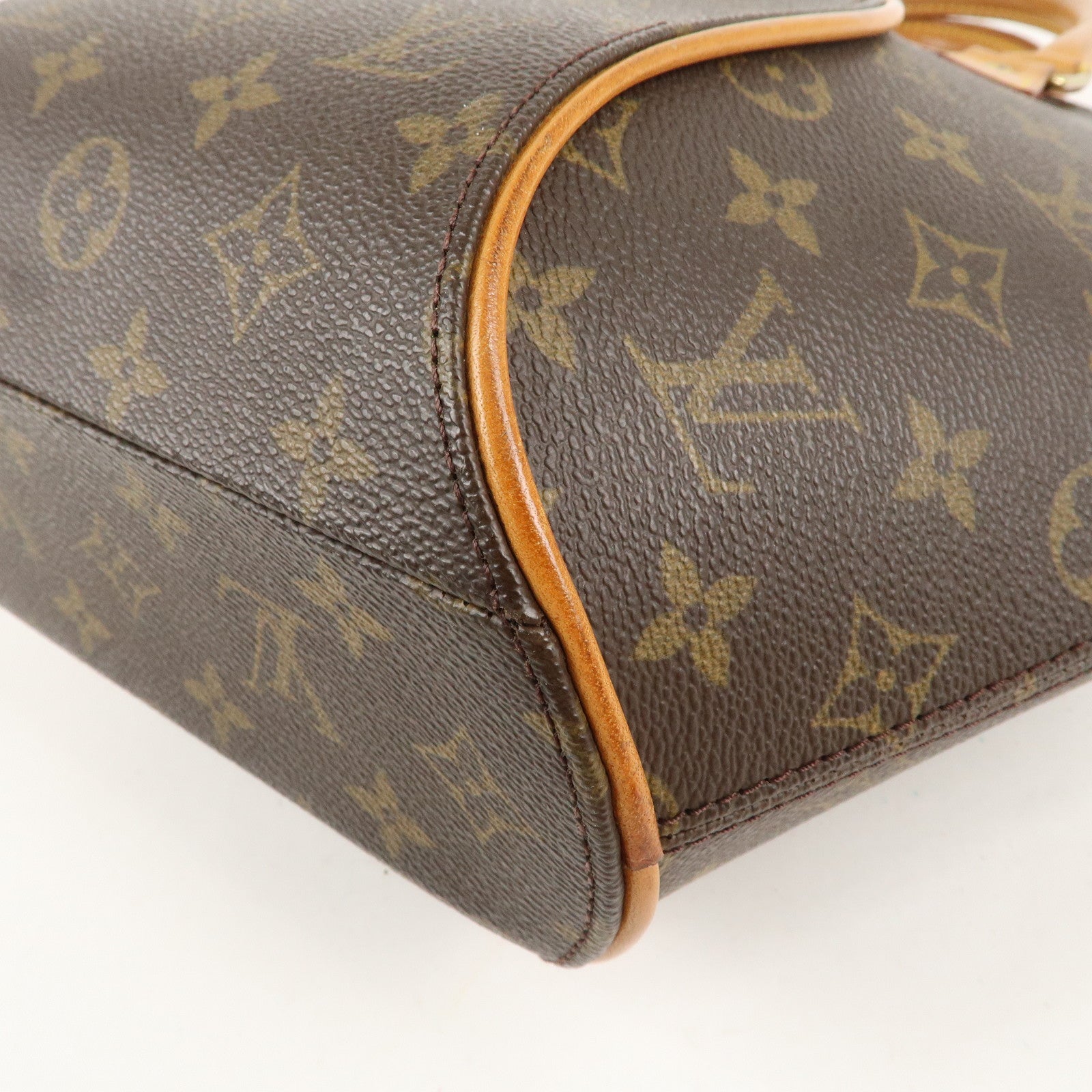 Louis Vuitton Monogram Ellipse PM Hand Bag Brown M51127