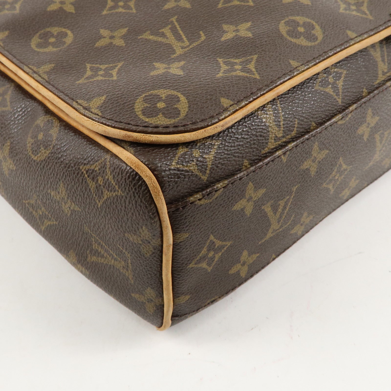 Louis Vuitton Monogram Abbesses Messenger Bag Brown M45257