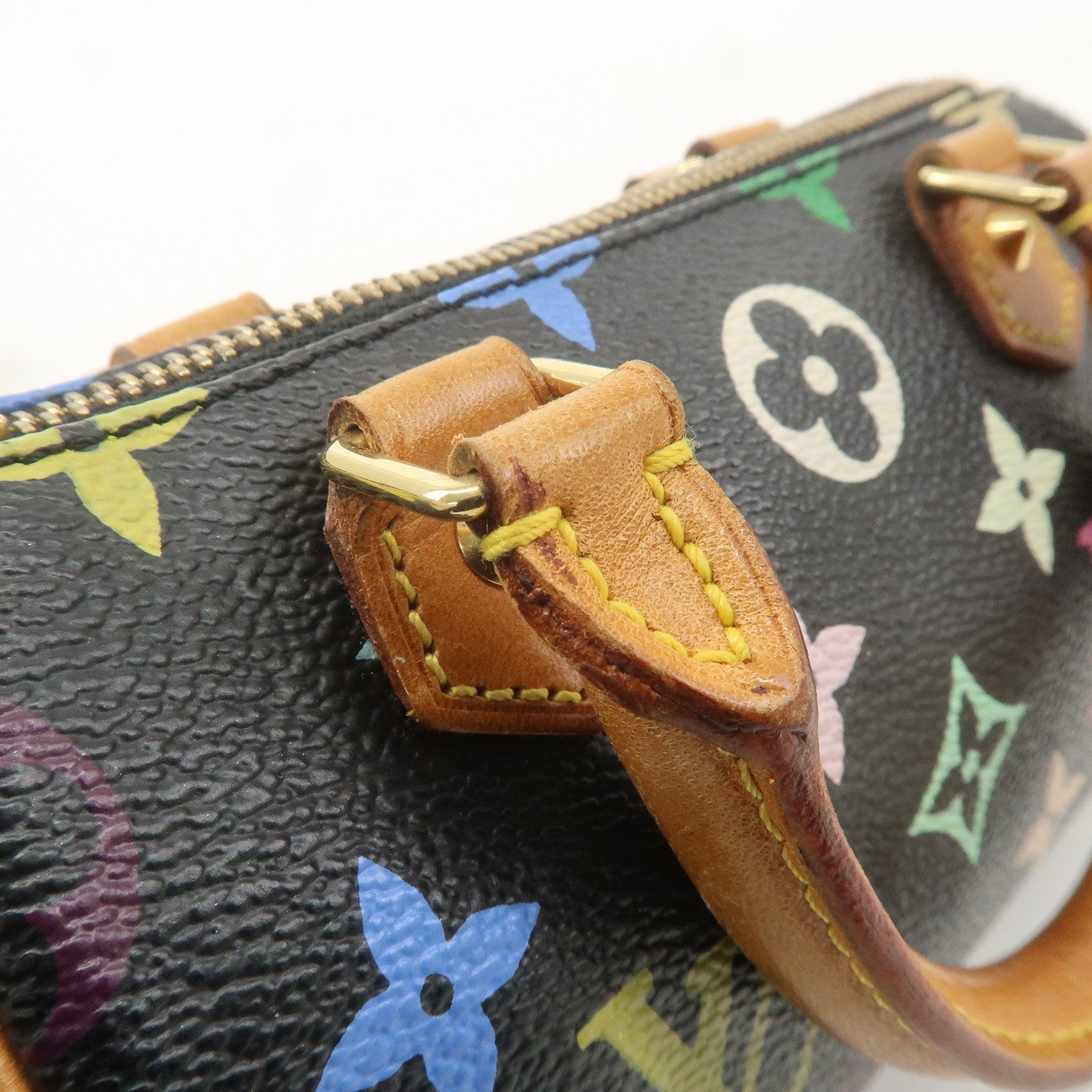 Louis Vuitton Monogram MultiColor Mini Speedy&Strap M92644 J00145