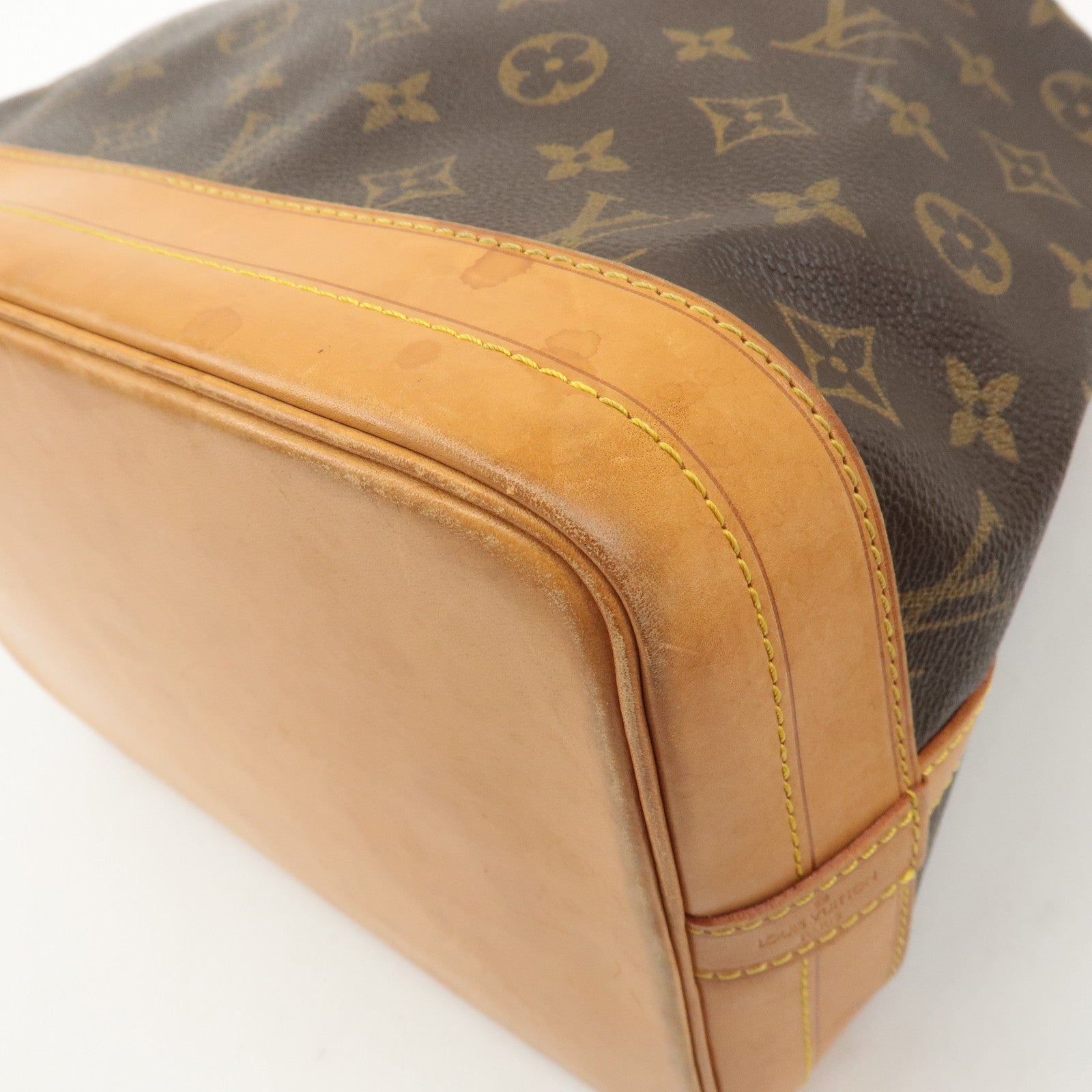 Louis Vuitton Monogram Noe Shoulder Bag Hand Bag Brown M42224