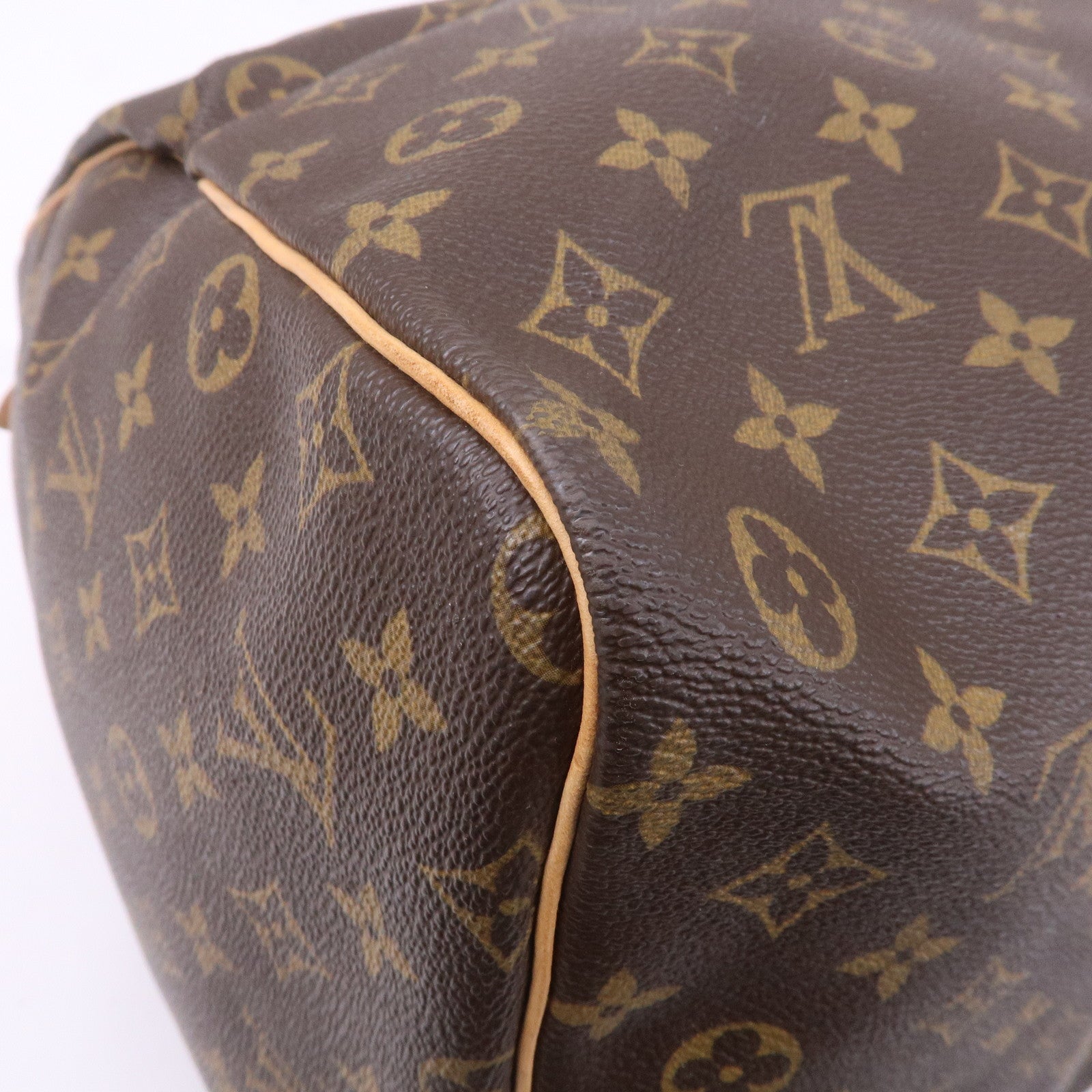 Louis Vuitton Monogram Keep All 60 Boston Bag Brown M41422