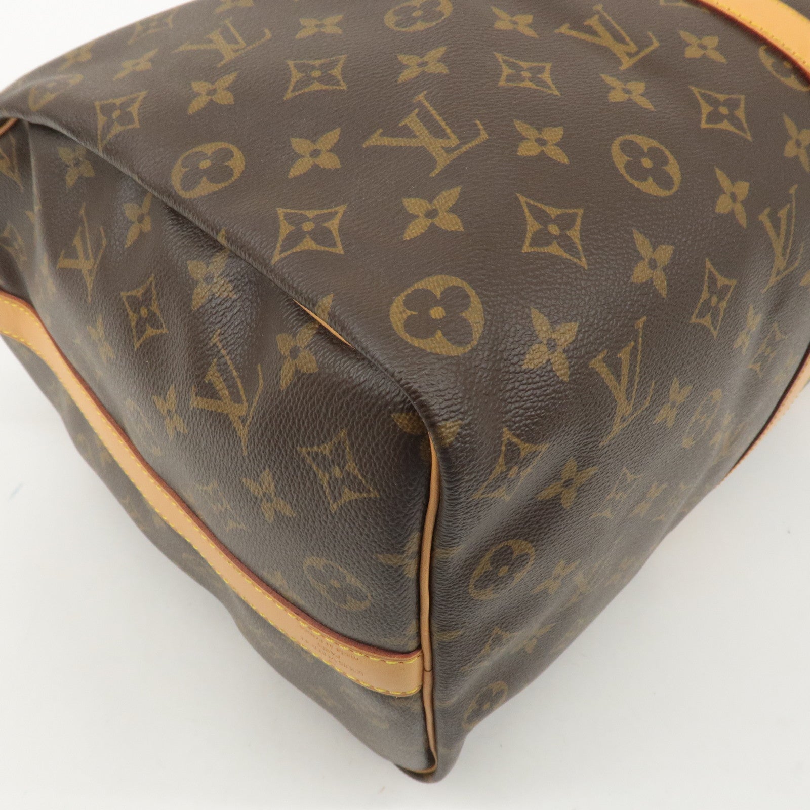 Louis Vuitton Monogram Keep All 50 Boston Bag Brown M41416