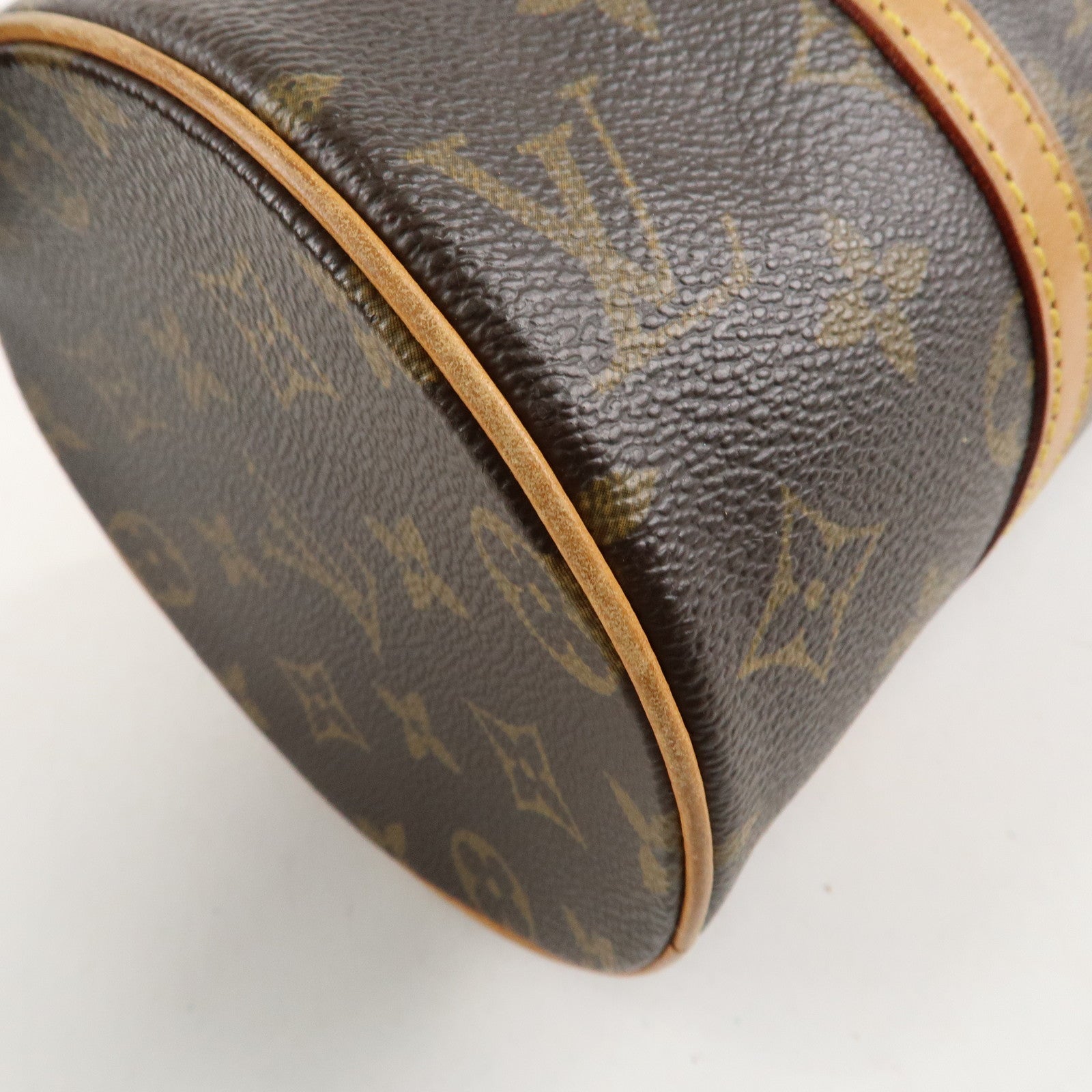 Louis Vuitton Monogram Papillon 26 Hand Bag Brown M51386