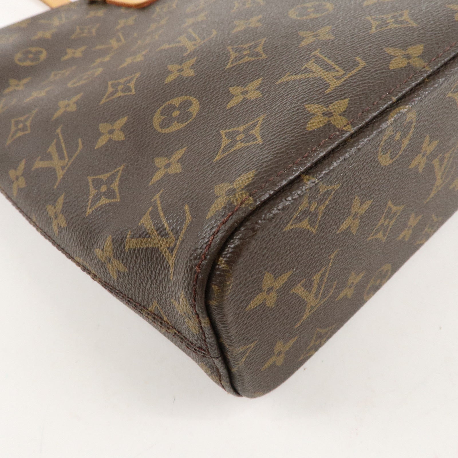 Louis Vuitton Monogram Luco Tote Bag Shoulder Bag Brown M51155