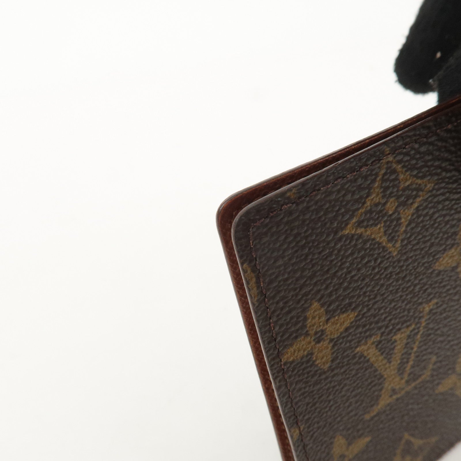 Louis Vuitton Monogram Porte Cartes Credit Pression Brown M60937