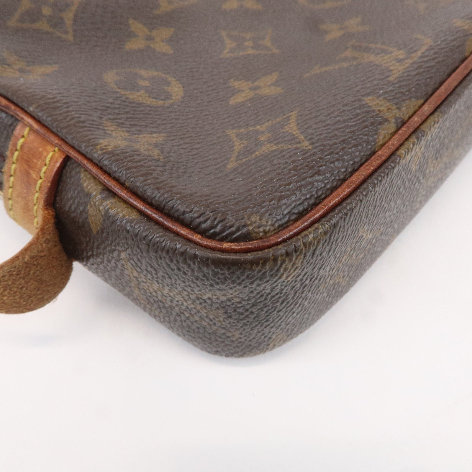 Louis Vuitton Monogram Pochette Marly Bandouliere Brown M51828