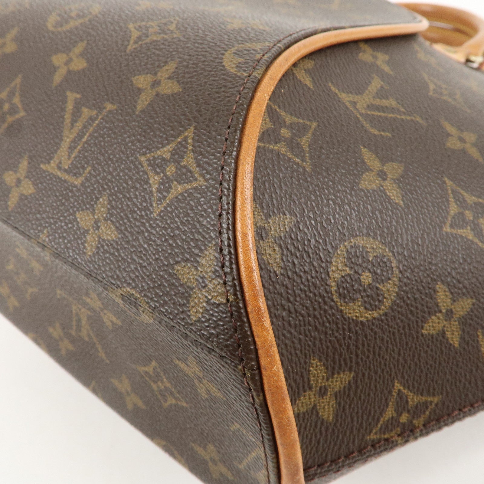 Louis Vuitton Monogram Ellipse MM Hand Bag Brown M51126