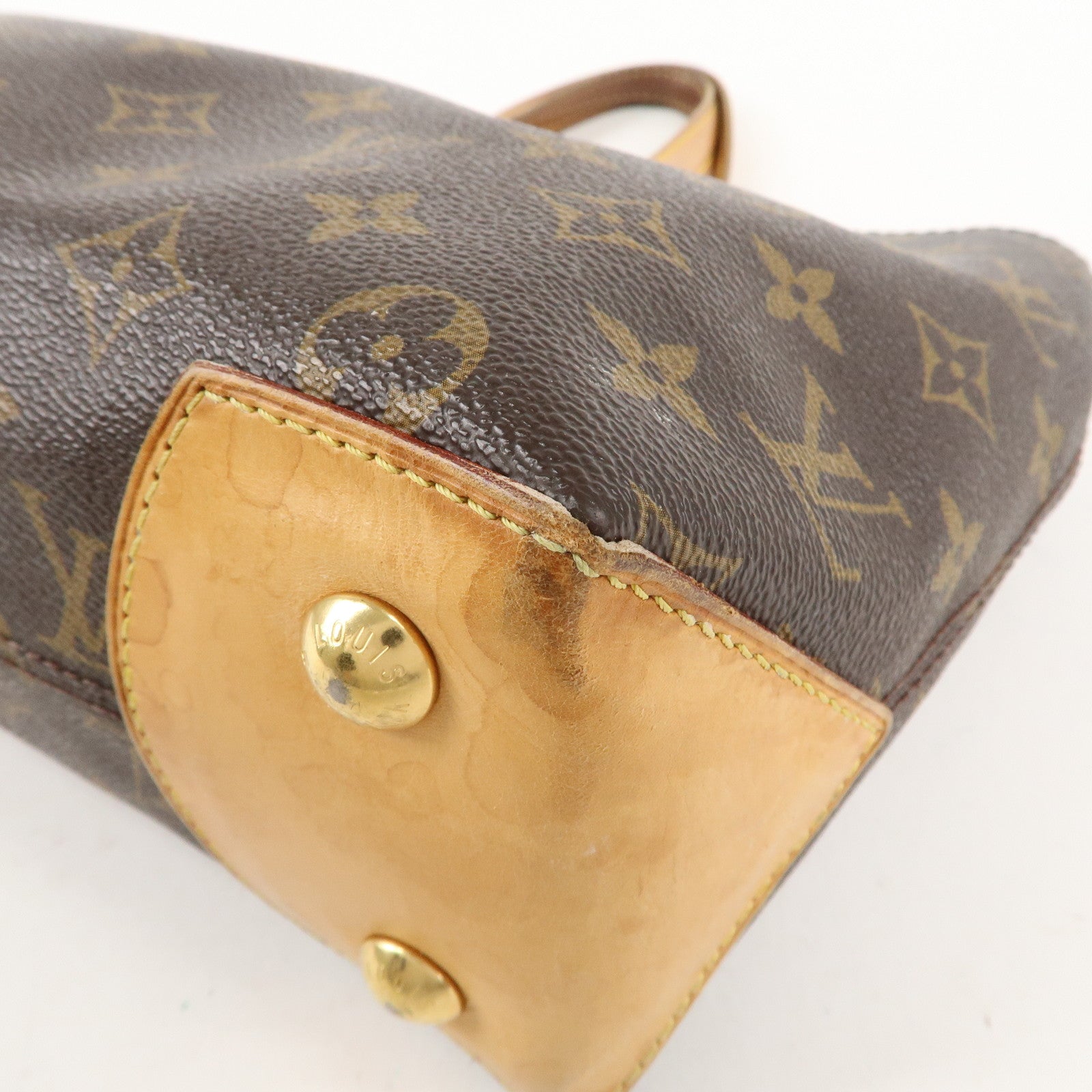 Louis Vuitton Monogram Wilshire PM Hand Bag Tote Bag M45643