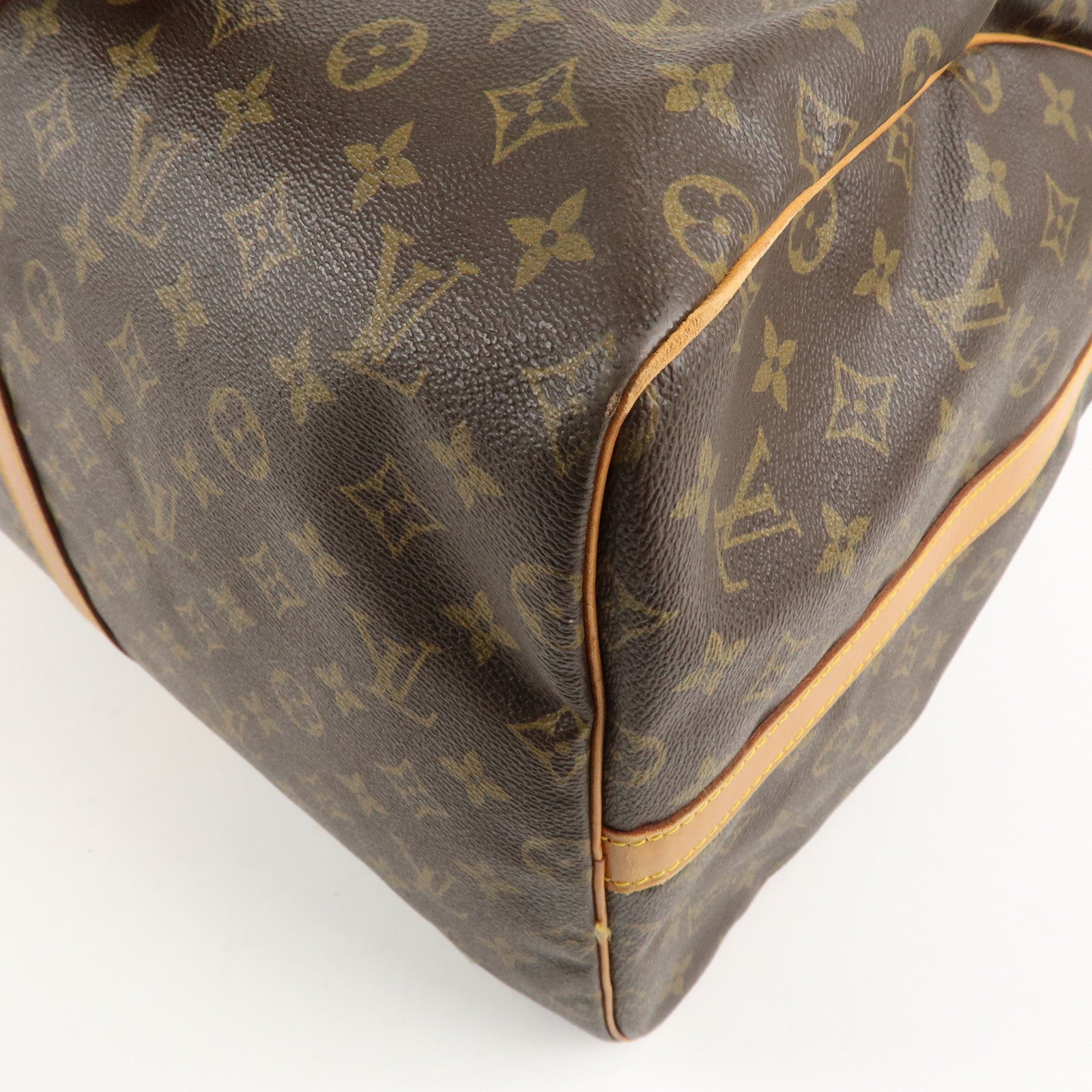 Louis Vuitton Monogram Keep All Bandouliere 55 Boston Bag M41414