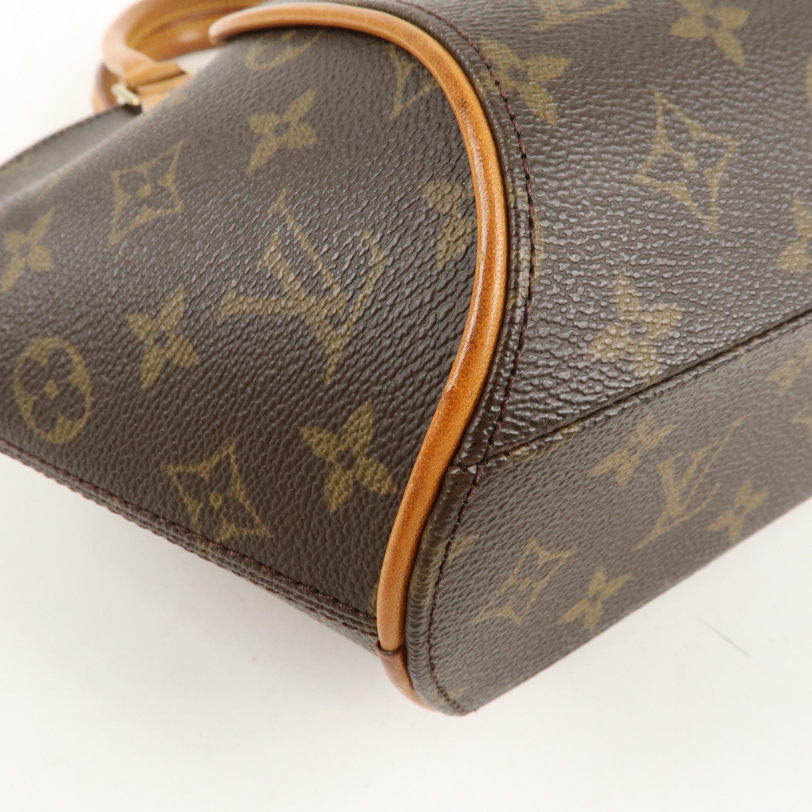 Louis Vuitton Monogram Ellipse PM Hand Bag Brown M51127