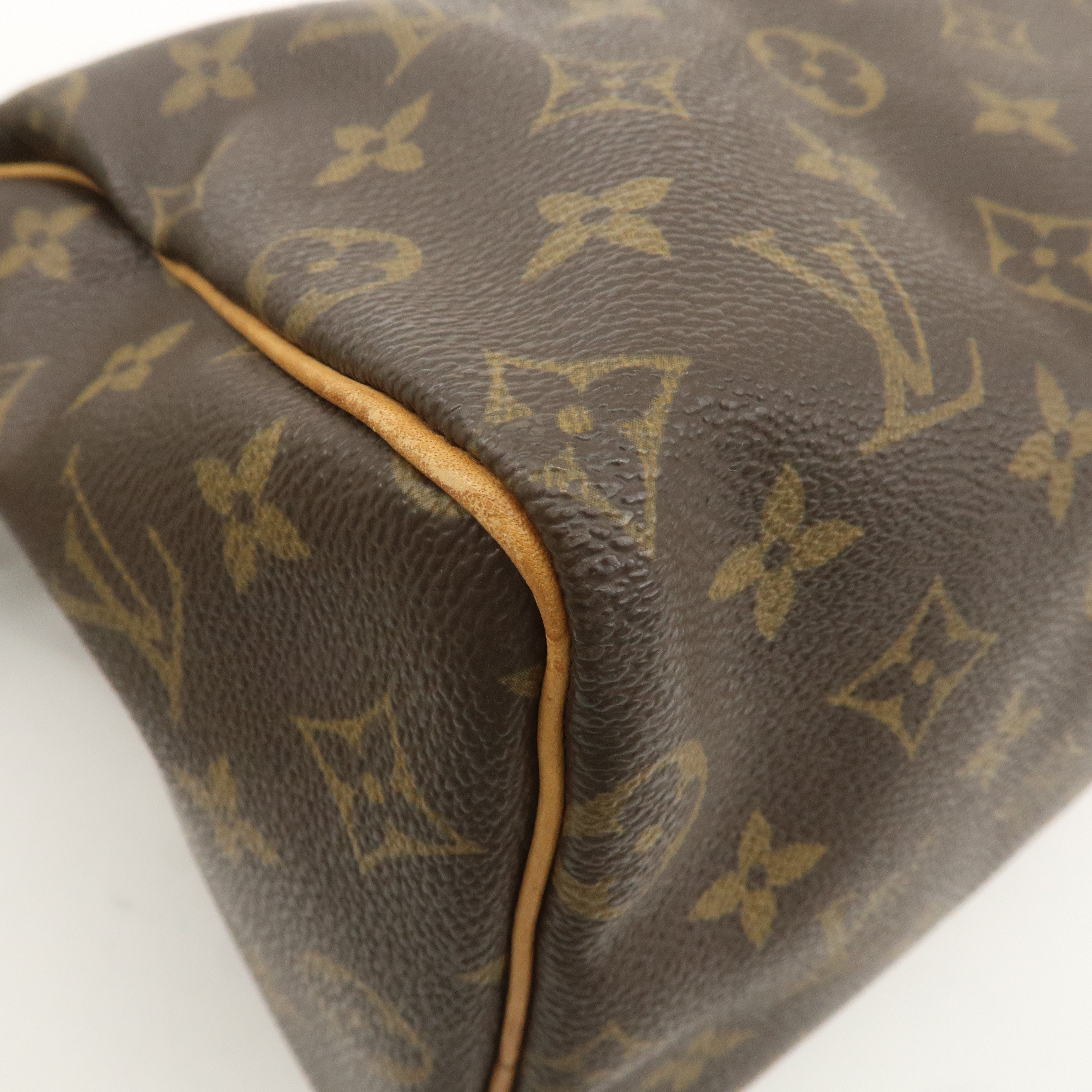 Louis Vuitton Monogram Speedy 25 Hand Bag Boston Bag M41528