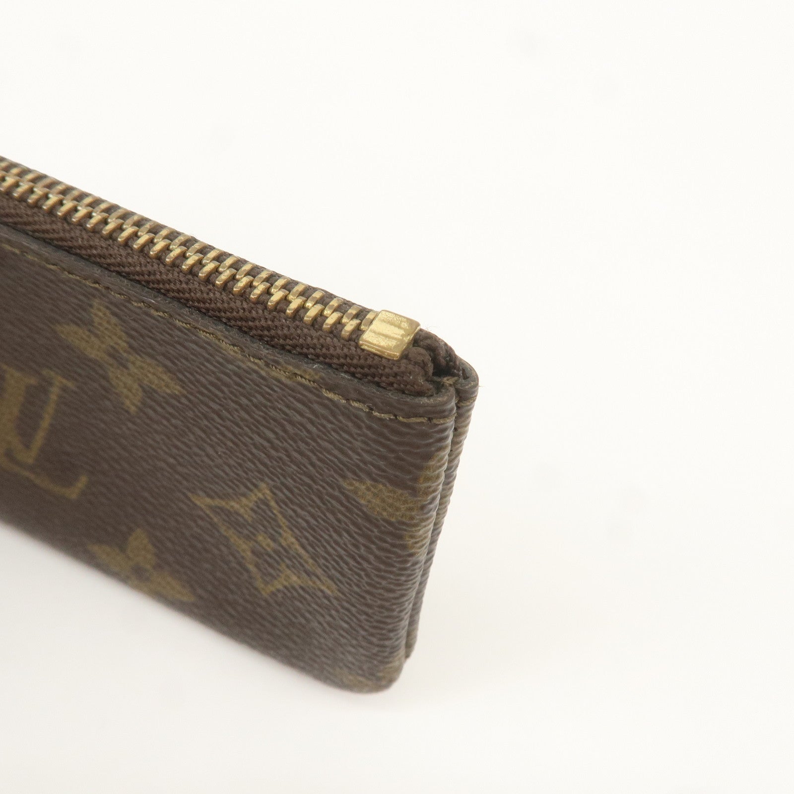 Louis Vuitton Monogram Pochette Cles Coin Case Key Case M62650