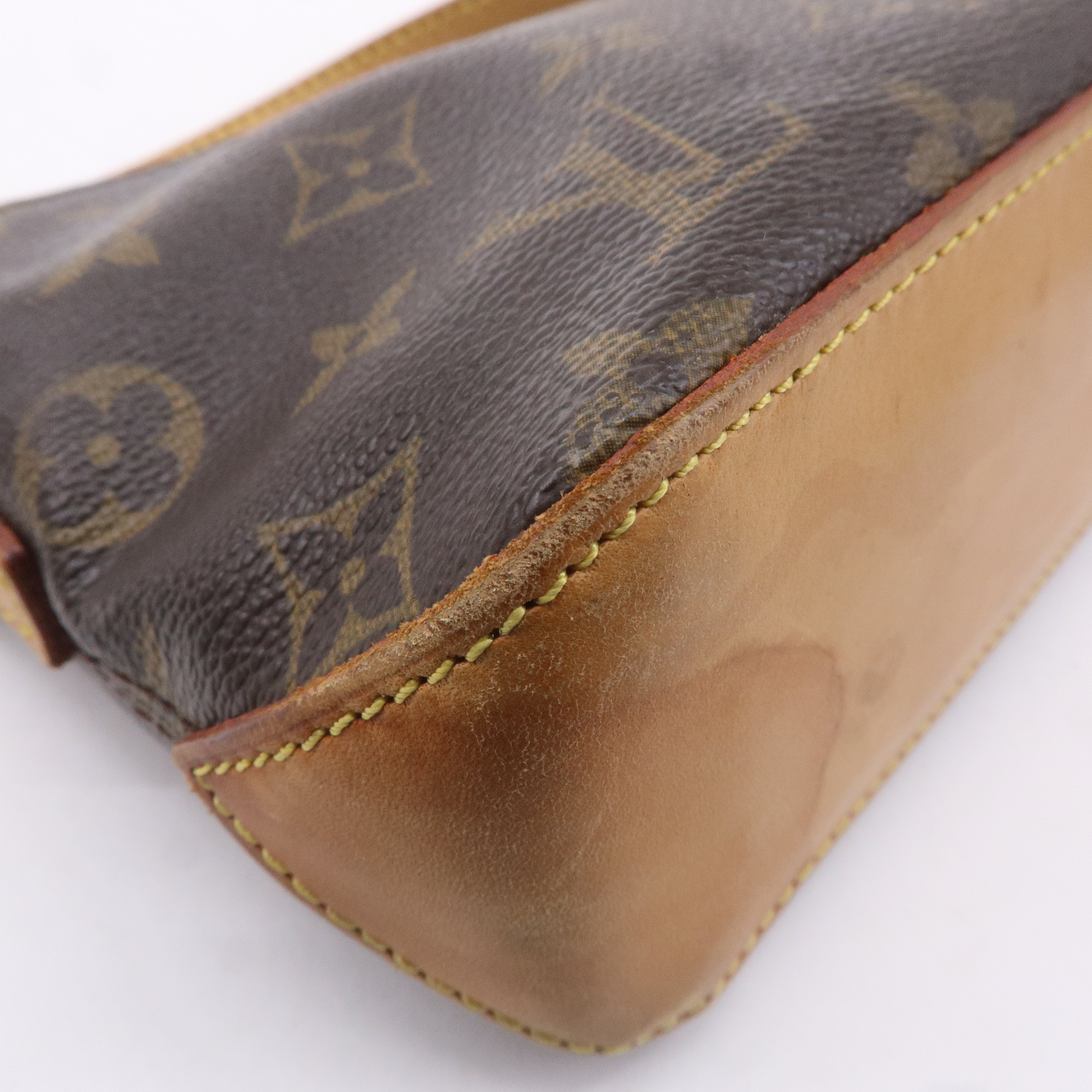 Louis Vuitton Monogram Trotteur Shoulder Bag Brown M51240