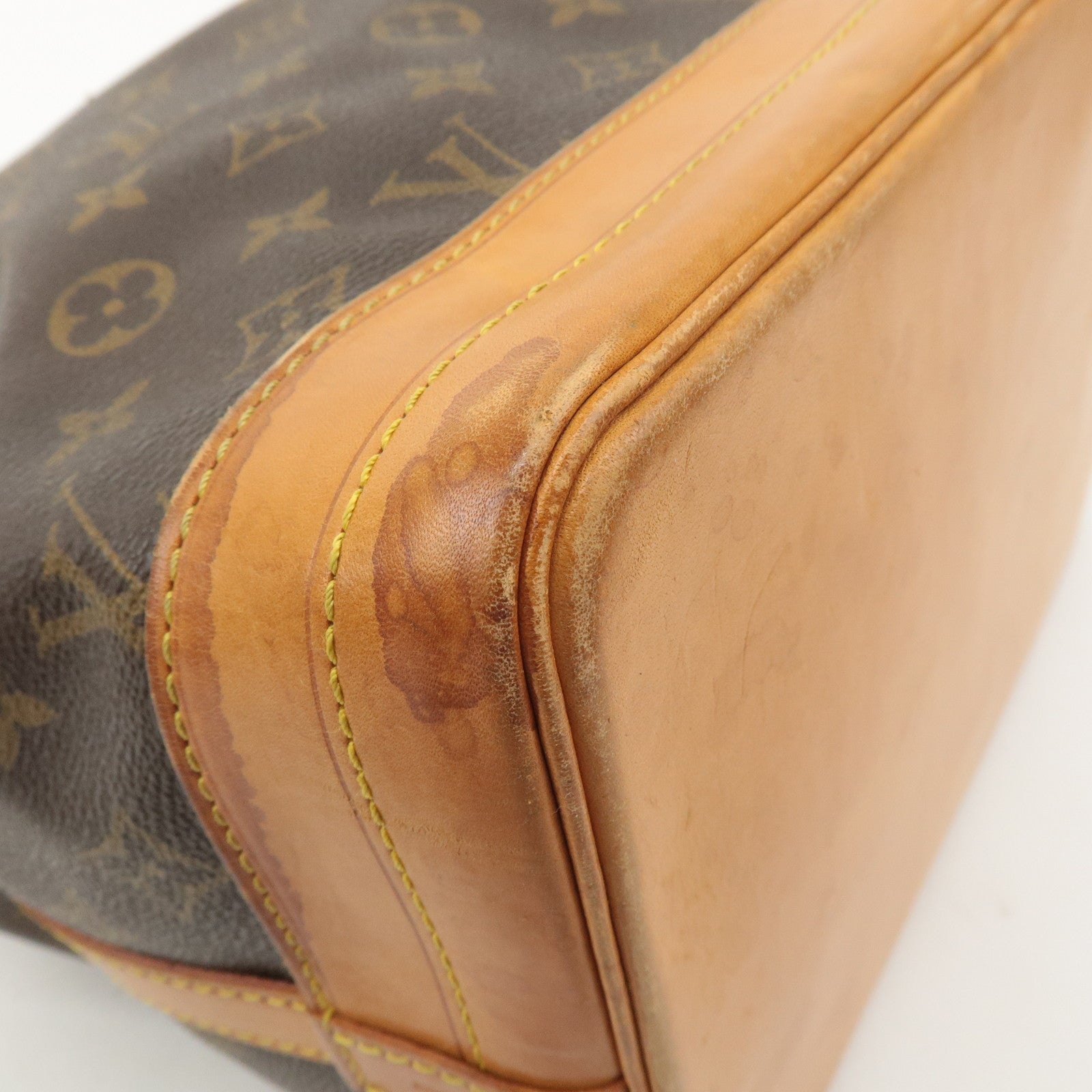 Louis Vuitton Monogram Noe Shoulder Bag Hand Bag Brown M42224