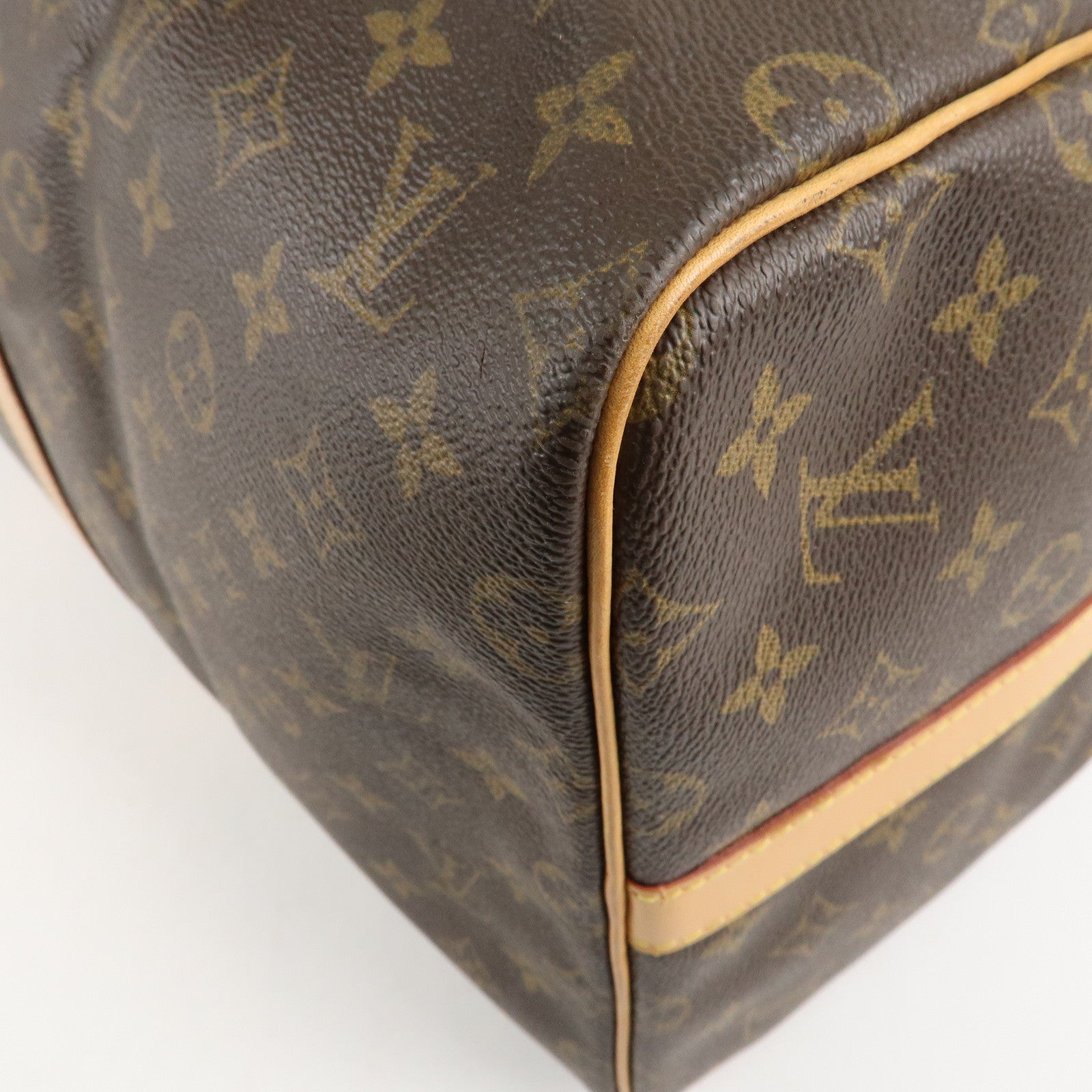 Louis Vuitton Monogram Keep All Bandouliere 55 Boston Bag M41414