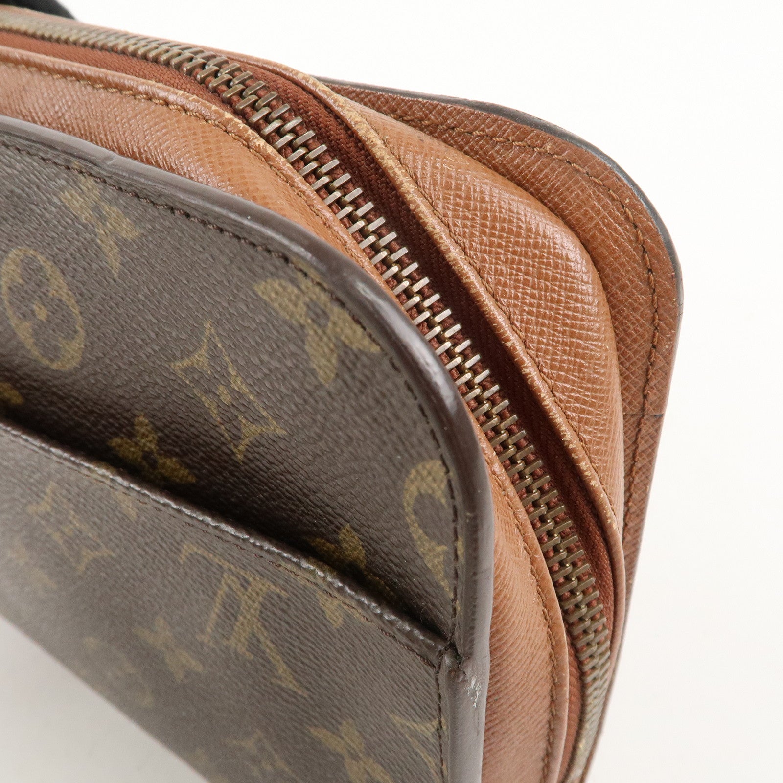 Louis Vuitton Monogram Orsay Clutch Bag Pouch Brown M51790