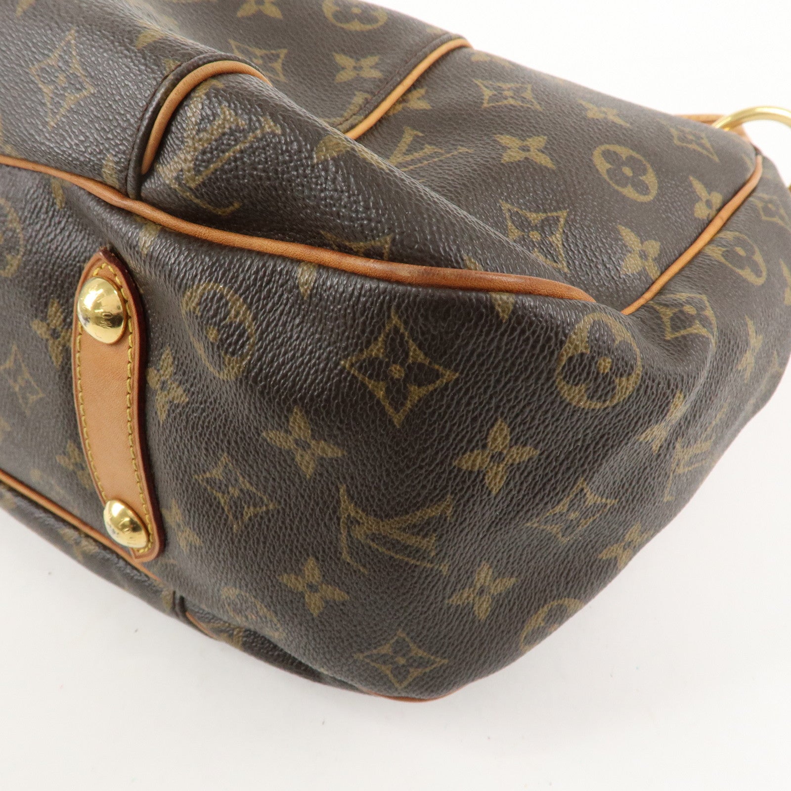 Louis Vuitton Monogram Galliera PM Shoulder Bag Brown M56382