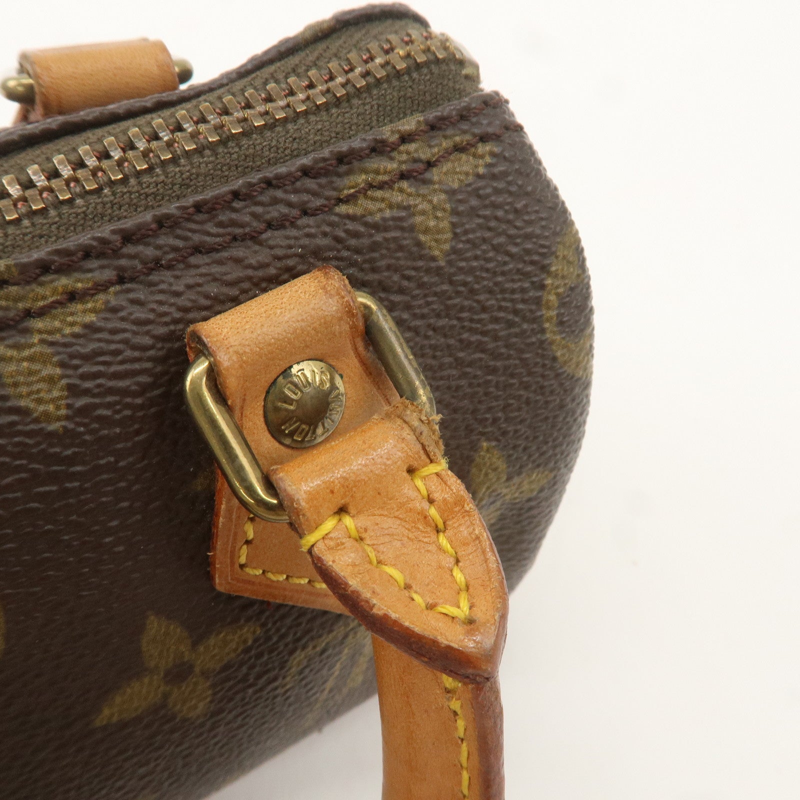 Louis Vuitton Monogram Mini Speedy 
Strap M41534 J75010