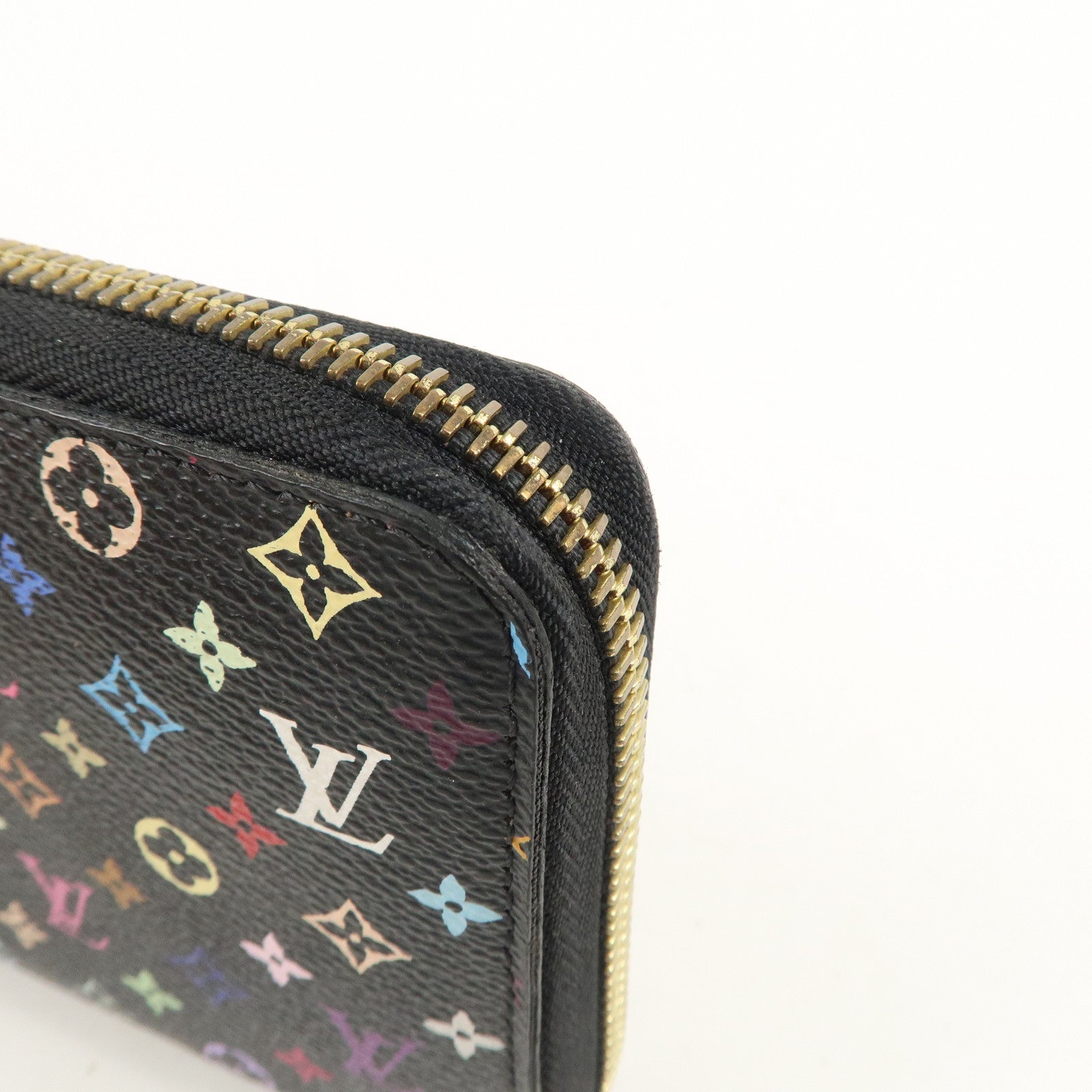 Louis Vuitton Monogram Multi Color Zippy Wallet Long Wallet M60243