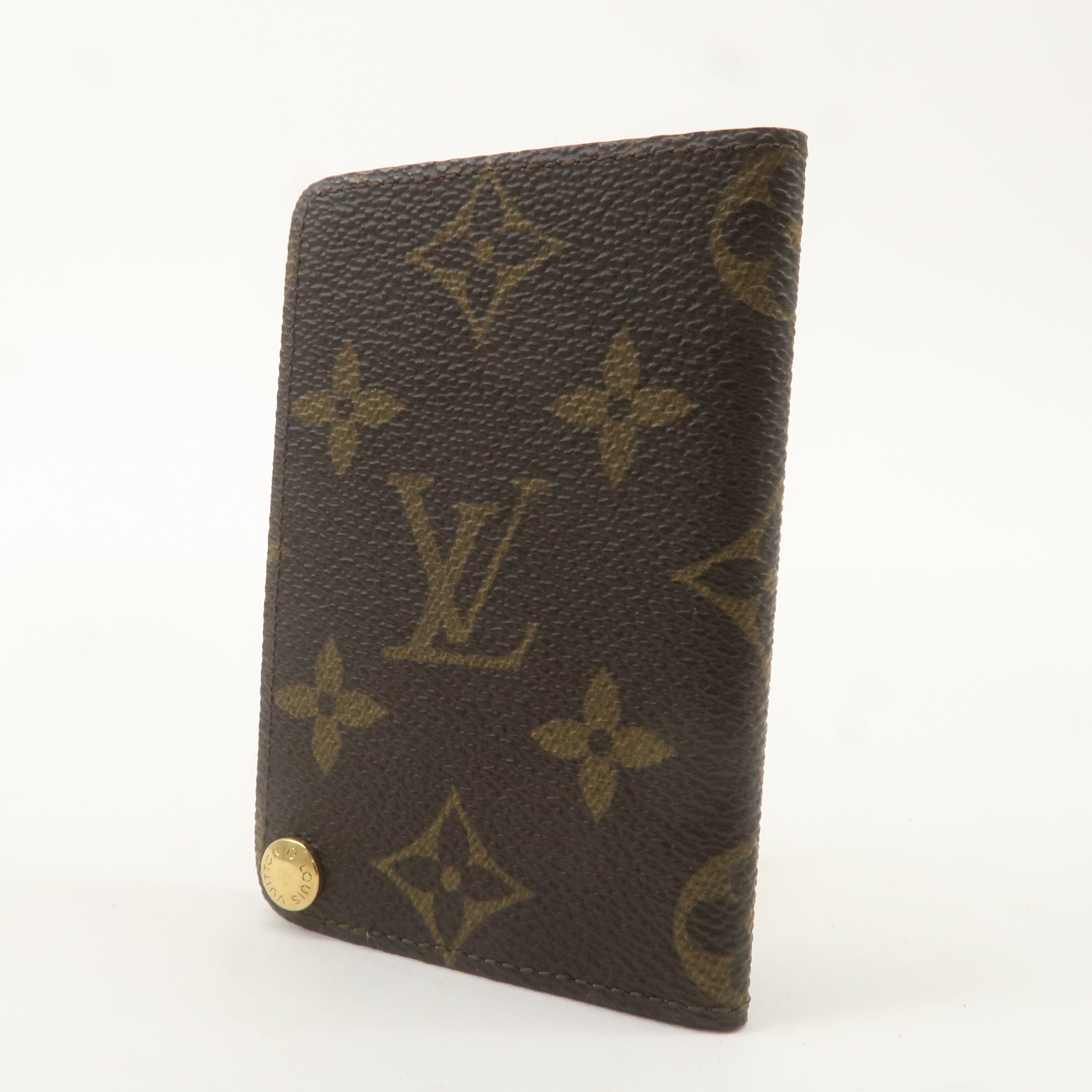 Louis Vuitton Monogram Set of3 Porte Cartes Credit Pression M60937