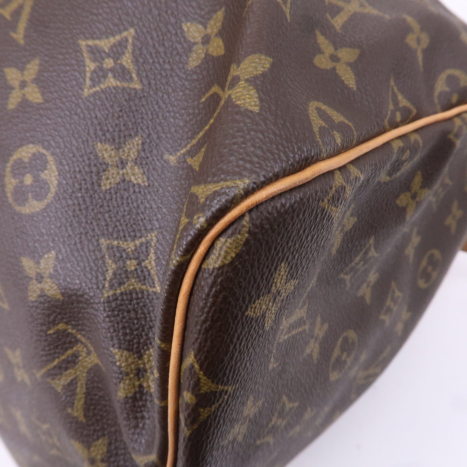 Louis Vuitton Monogram Keep All 55 Boston Bag Brown M41424